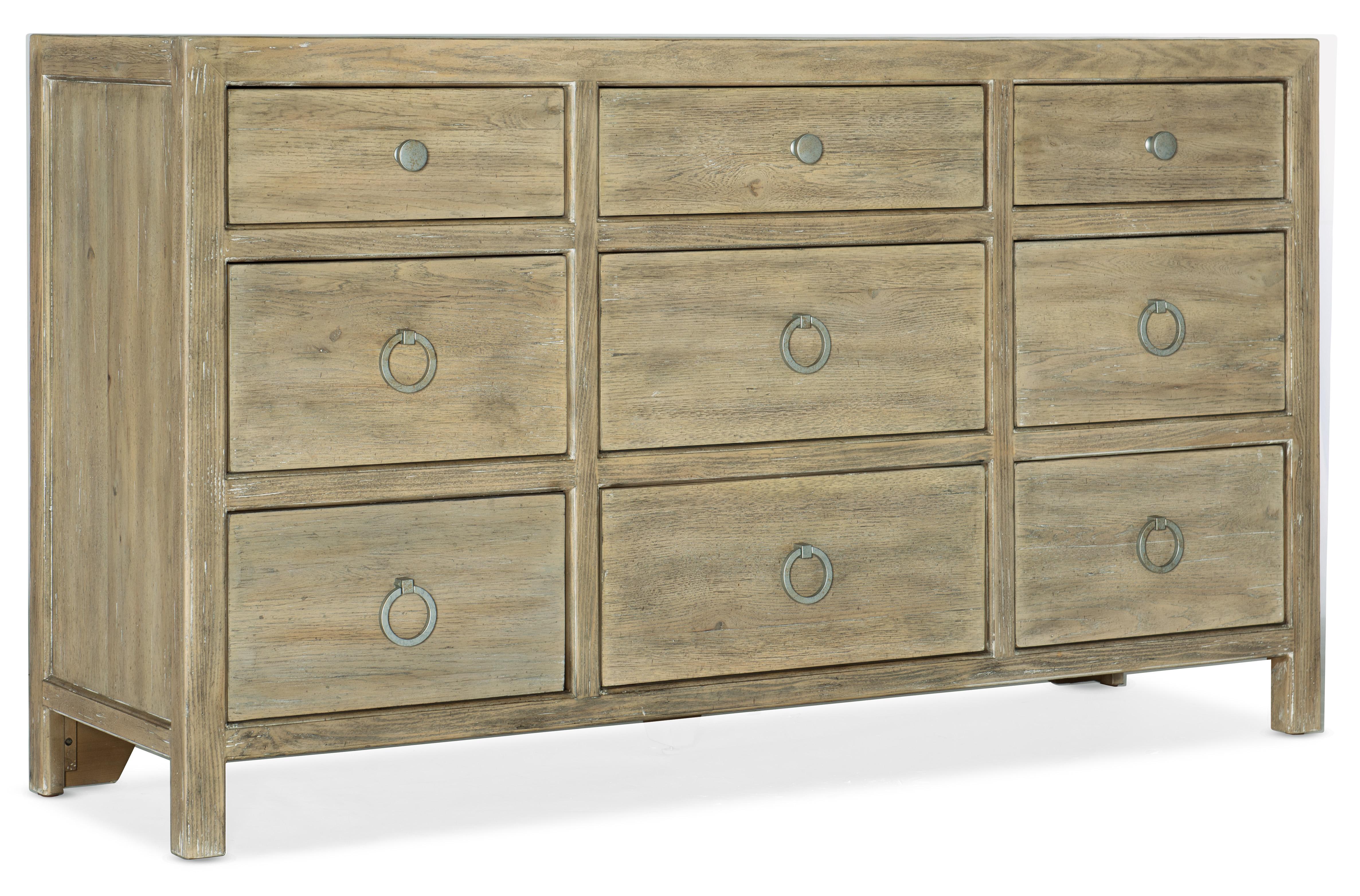 Surfrider Nine-Drawer Dresser - Luxury Home Furniture (MI)