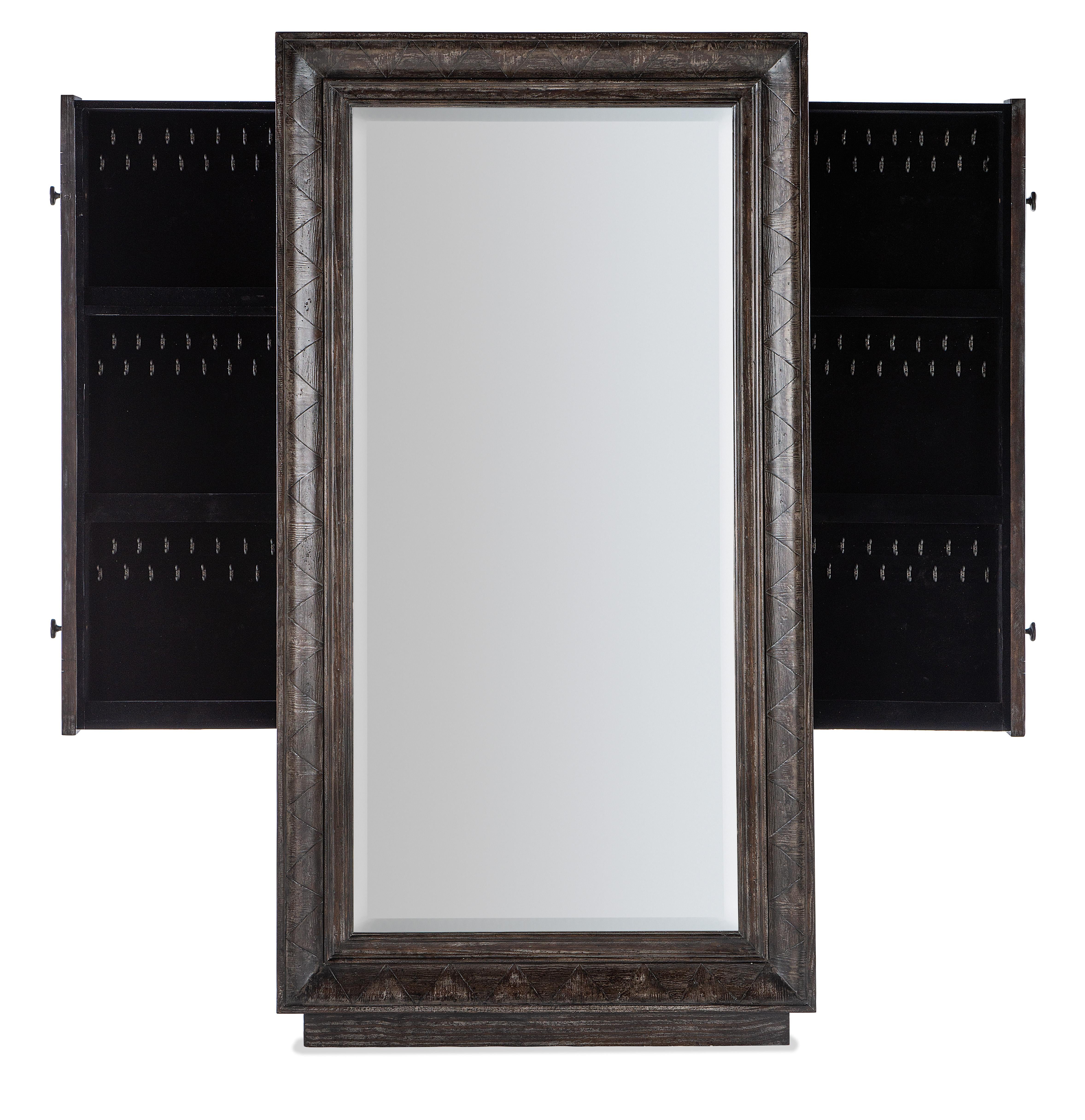Traditions Floor Mirror w/hidden jewelry storage - Luxury Home Furniture (MI)