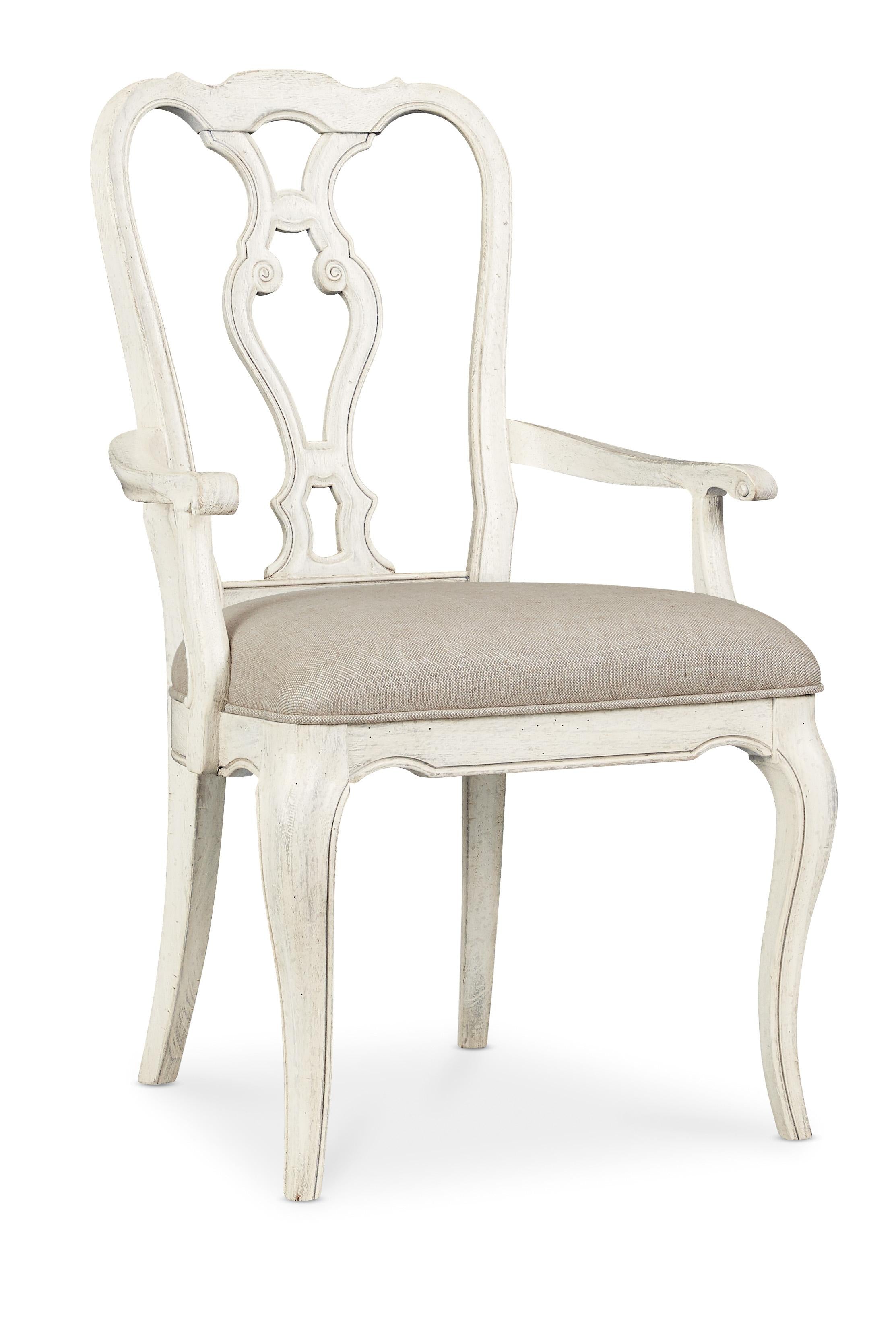 Traditions Wood Back Arm Chair 2 per carton/price ea - 5961-75400-02 - Luxury Home Furniture (MI)