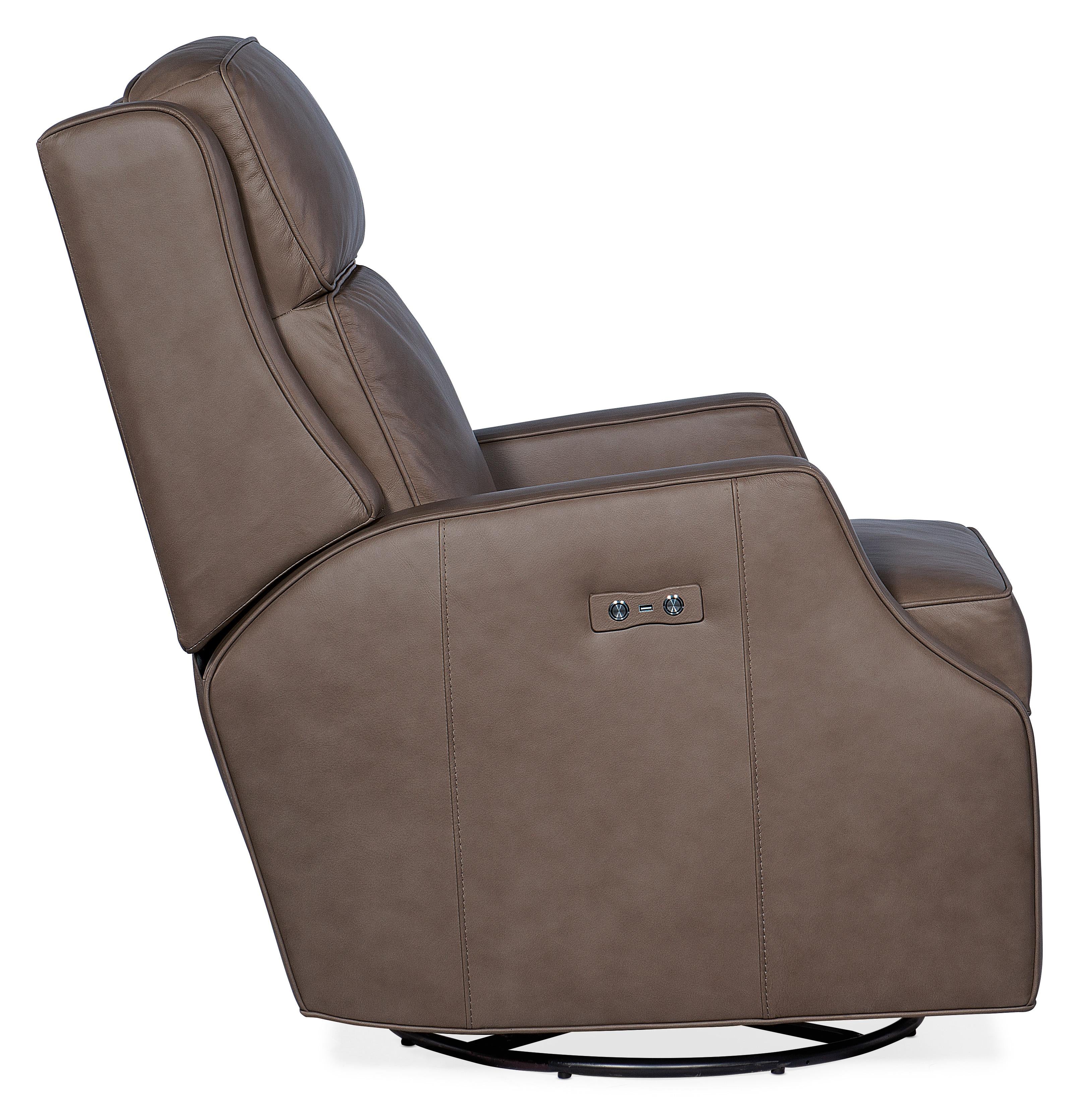 Tricia Power Swivel Glider Recliner - RC110-PSWGL-094 - Luxury Home Furniture (MI)