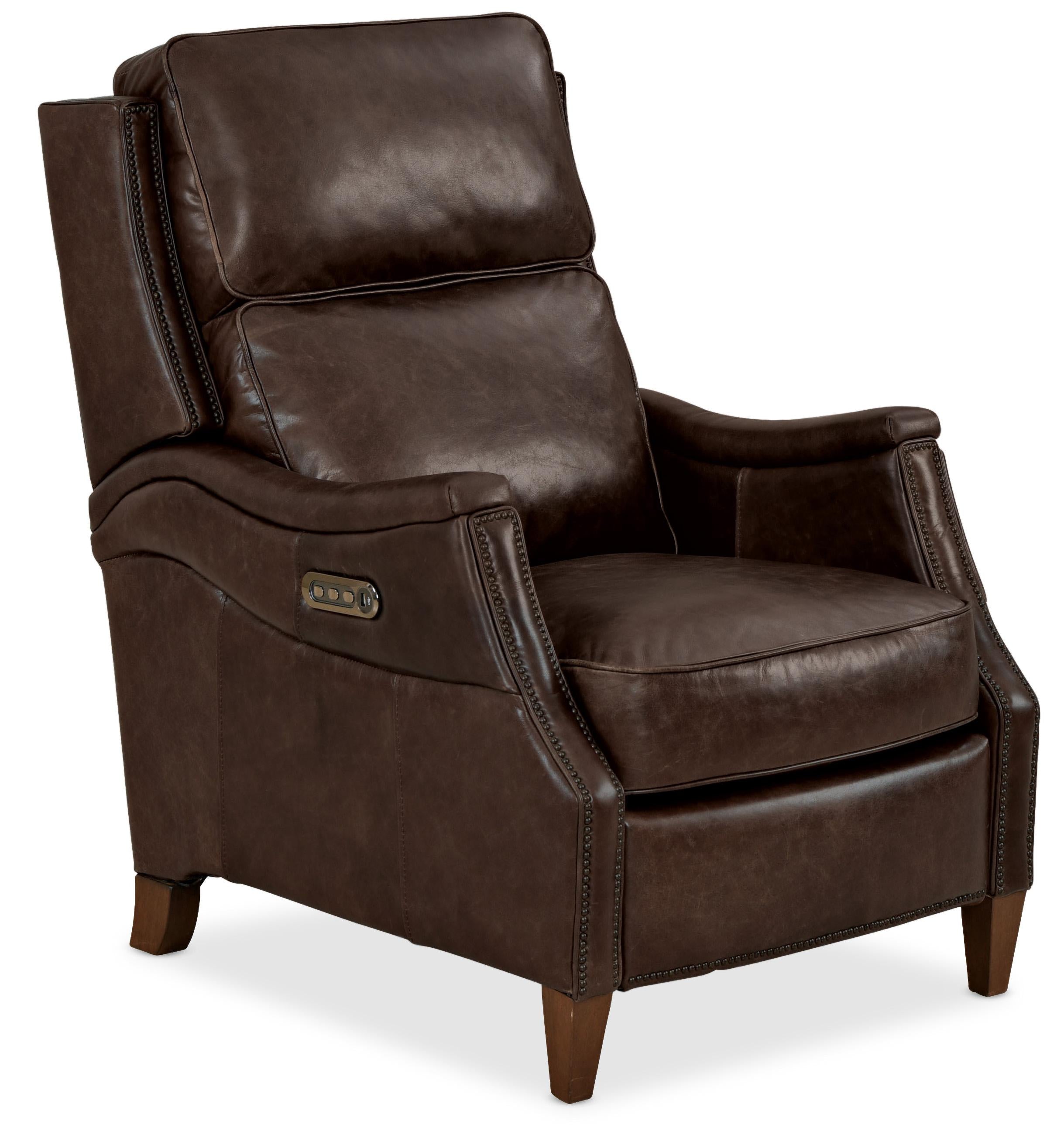 Weir PWR Recliner w/PWR Headrest/Lumbar - Luxury Home Furniture (MI)