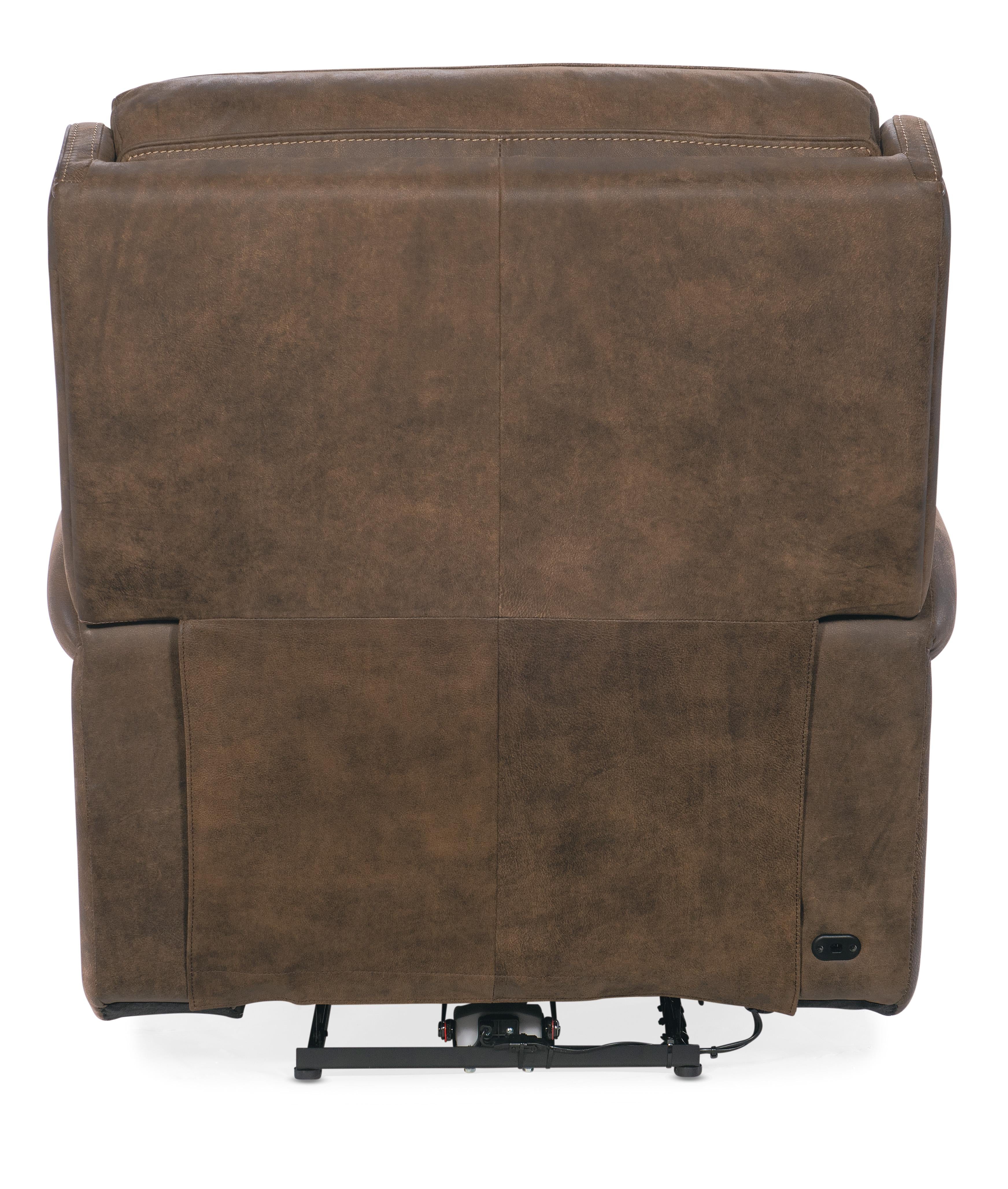 Wheeler Power Recliner with Power Headrest - Luxury Home Furniture (MI)