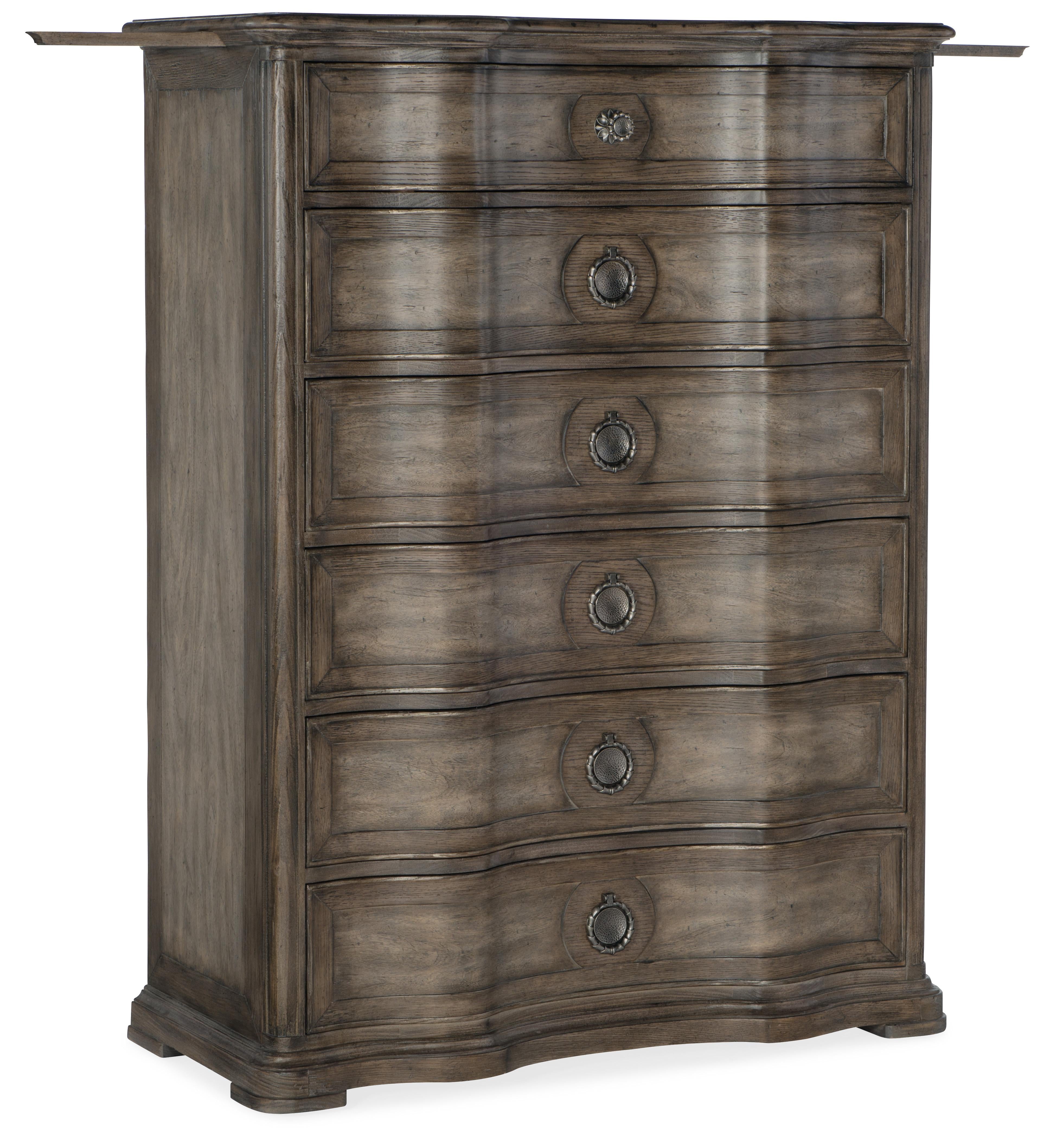 Woodlands Six-Drawer Chest - Luxury Home Furniture (MI)