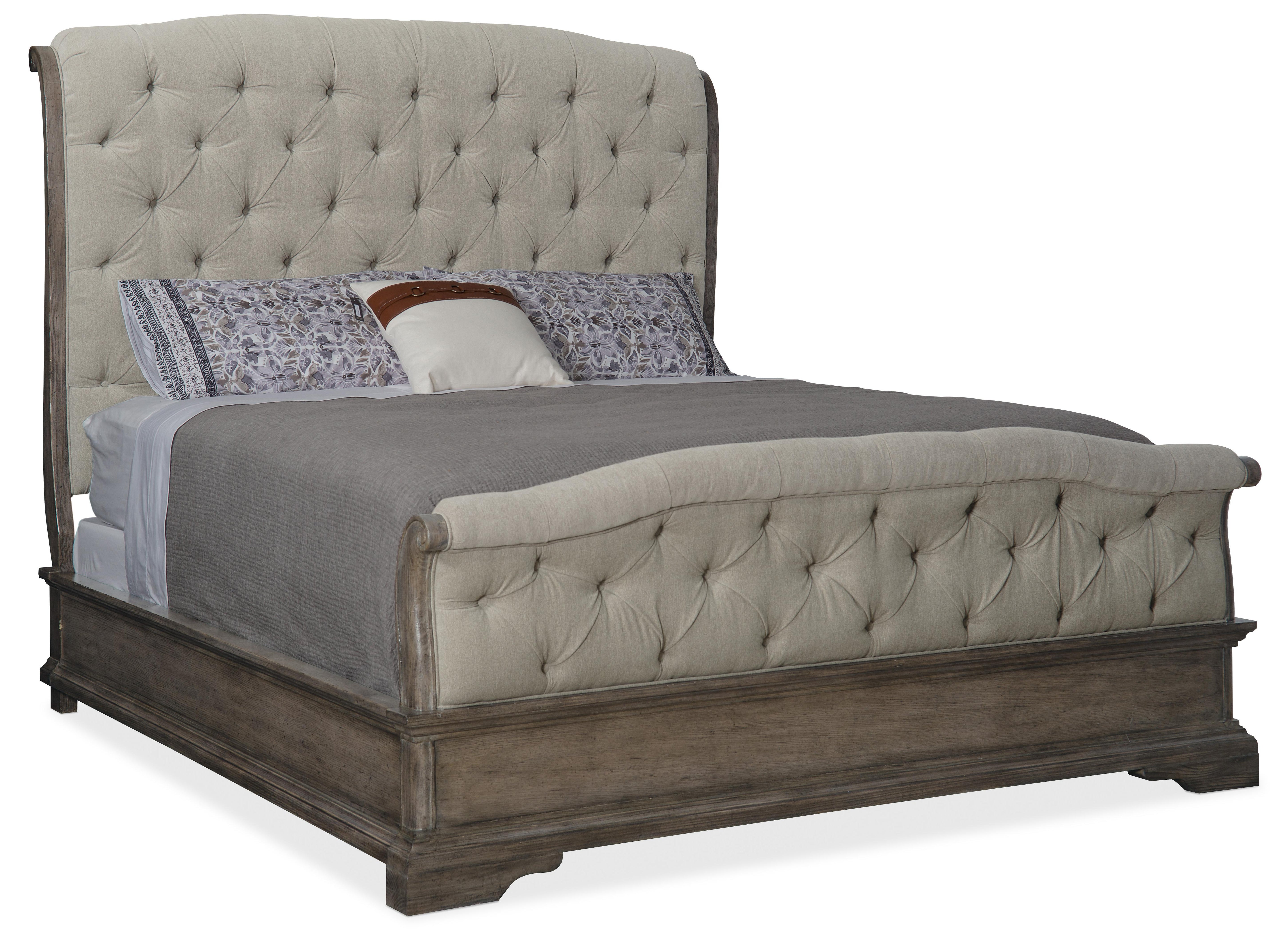 Woodlands King Upholstered Bed - Luxury Home Furniture (MI)