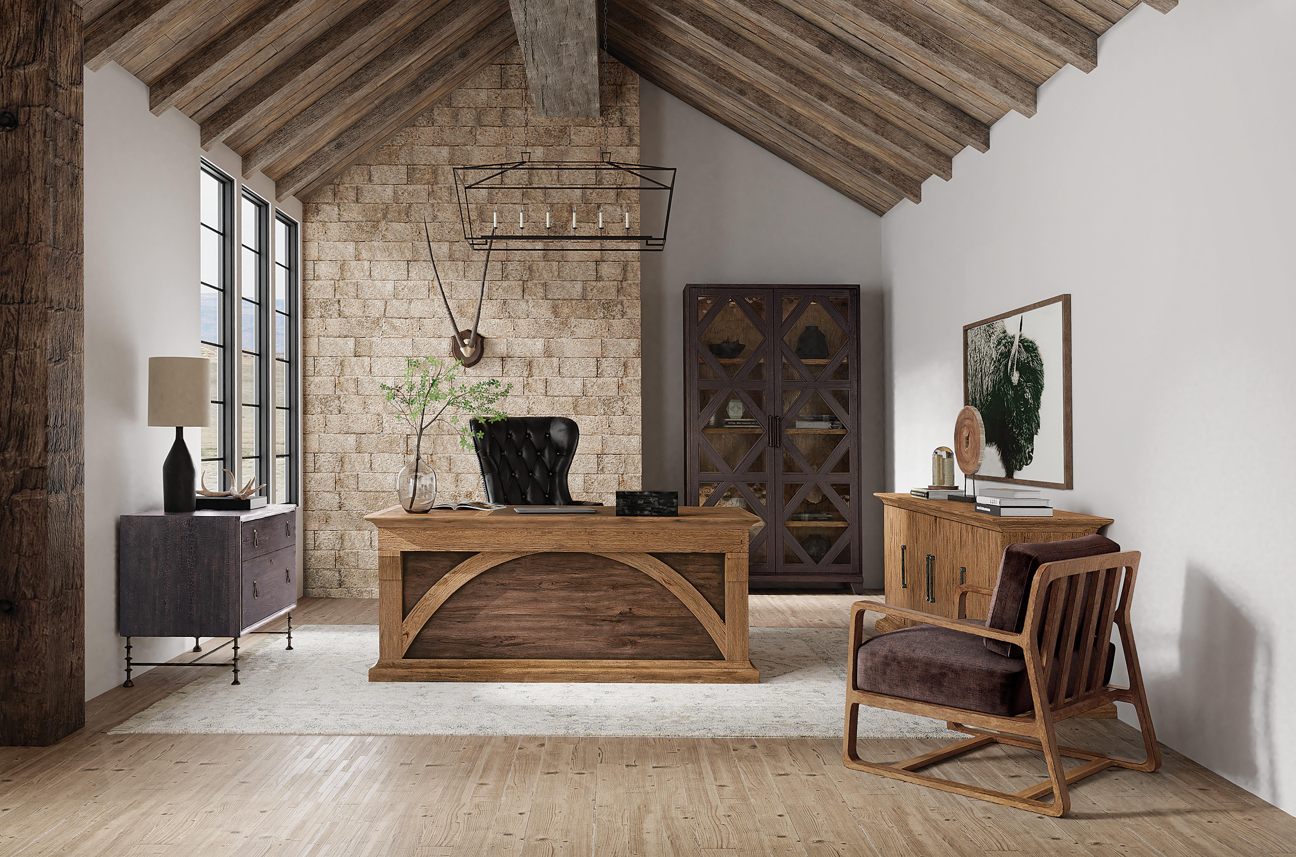 Big Sky Executive Desk - Luxury Home Furniture (MI)