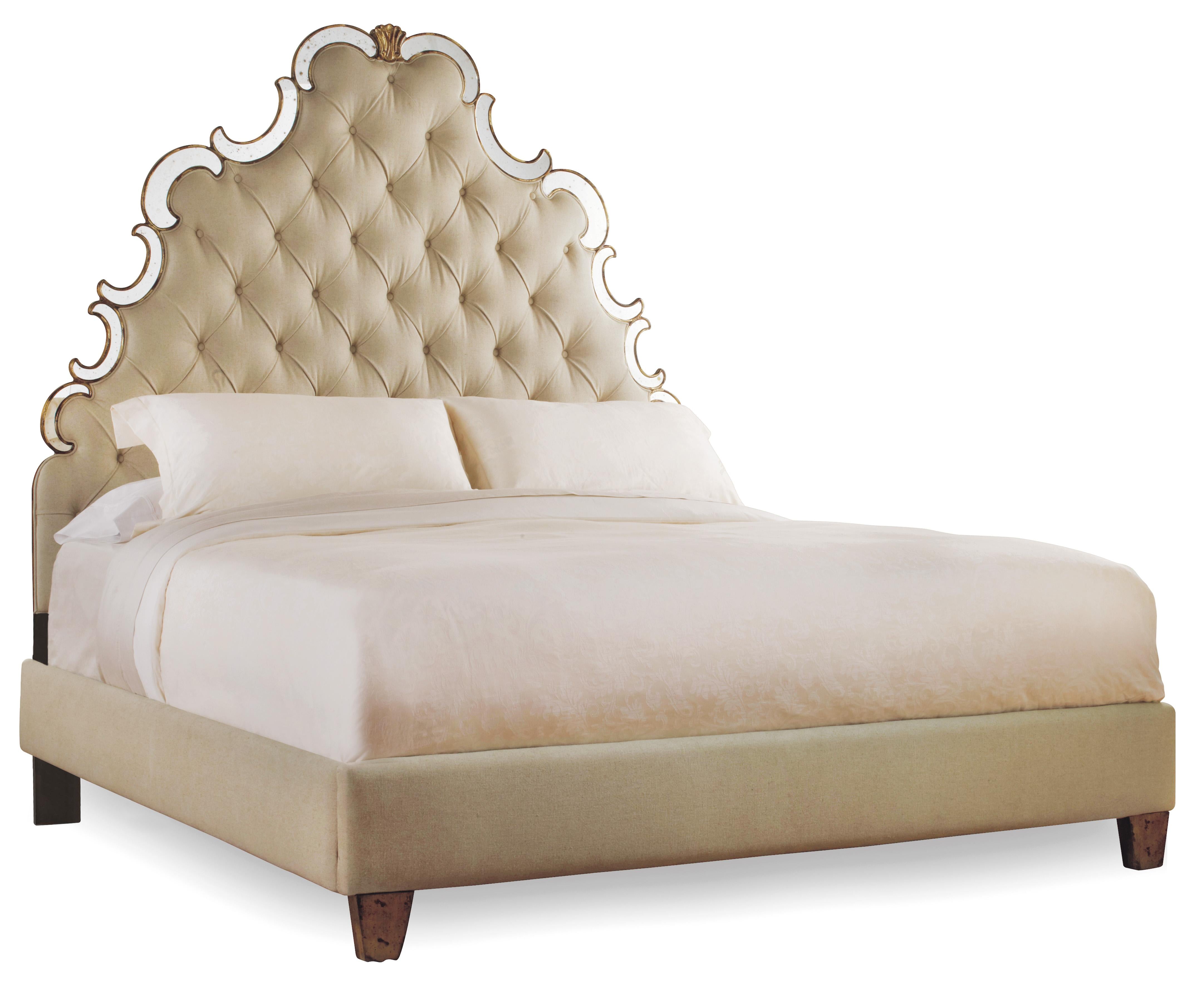 Sanctuary California King Tufted Bed - Bling - Luxury Home Furniture (MI)