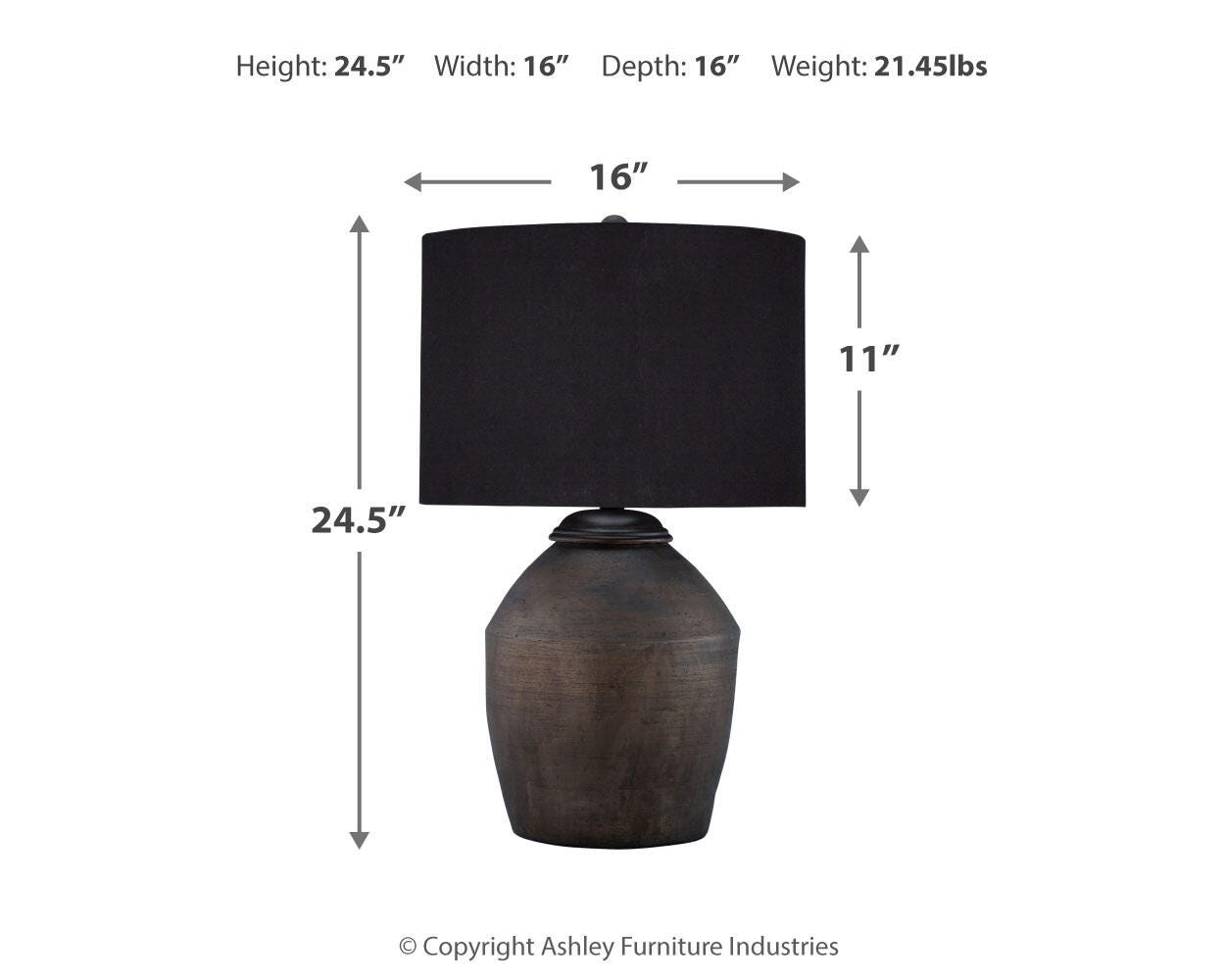 Naareman Lamp Set - Luxury Home Furniture (MI)