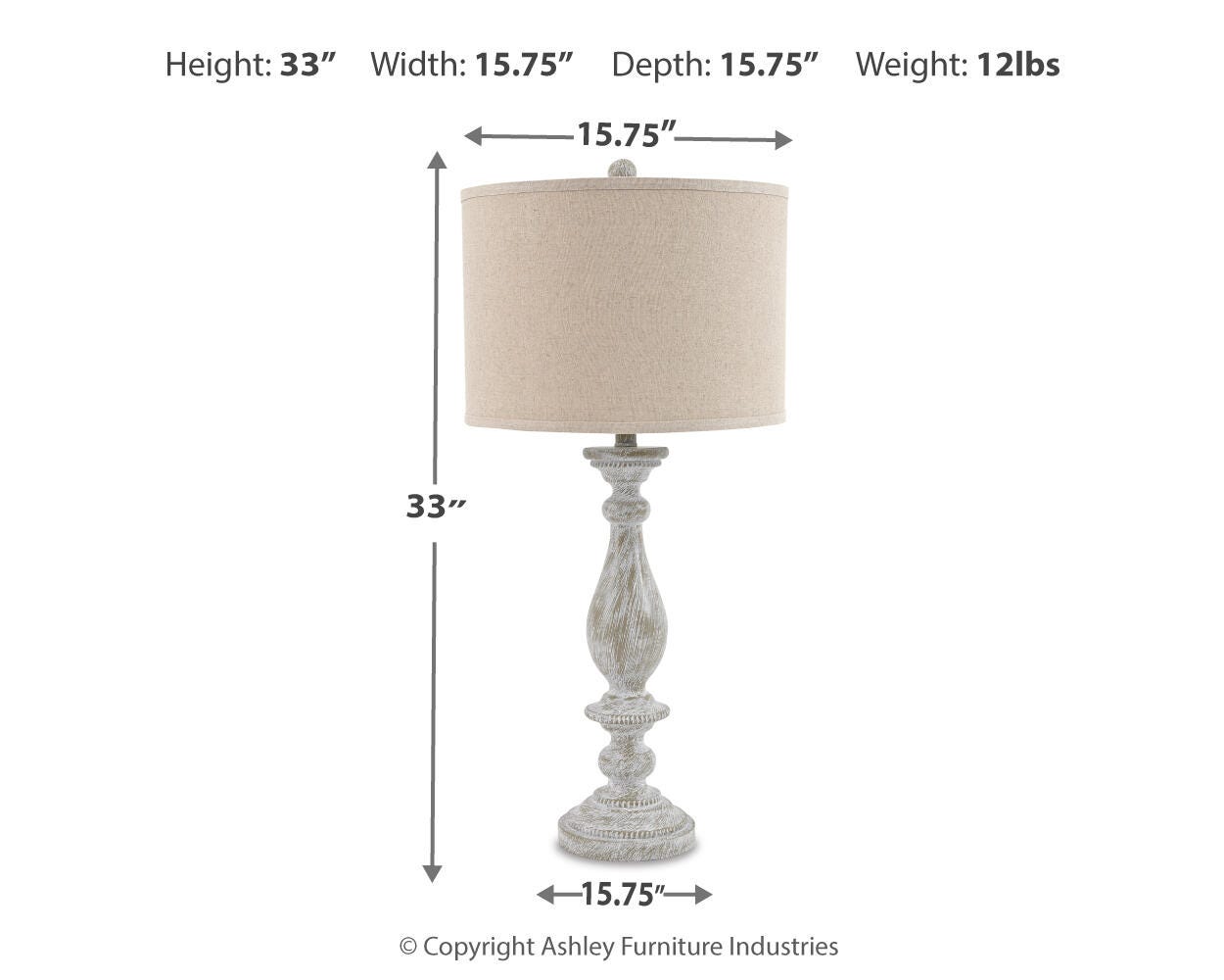 Bernadate Lamp Set - Luxury Home Furniture (MI)