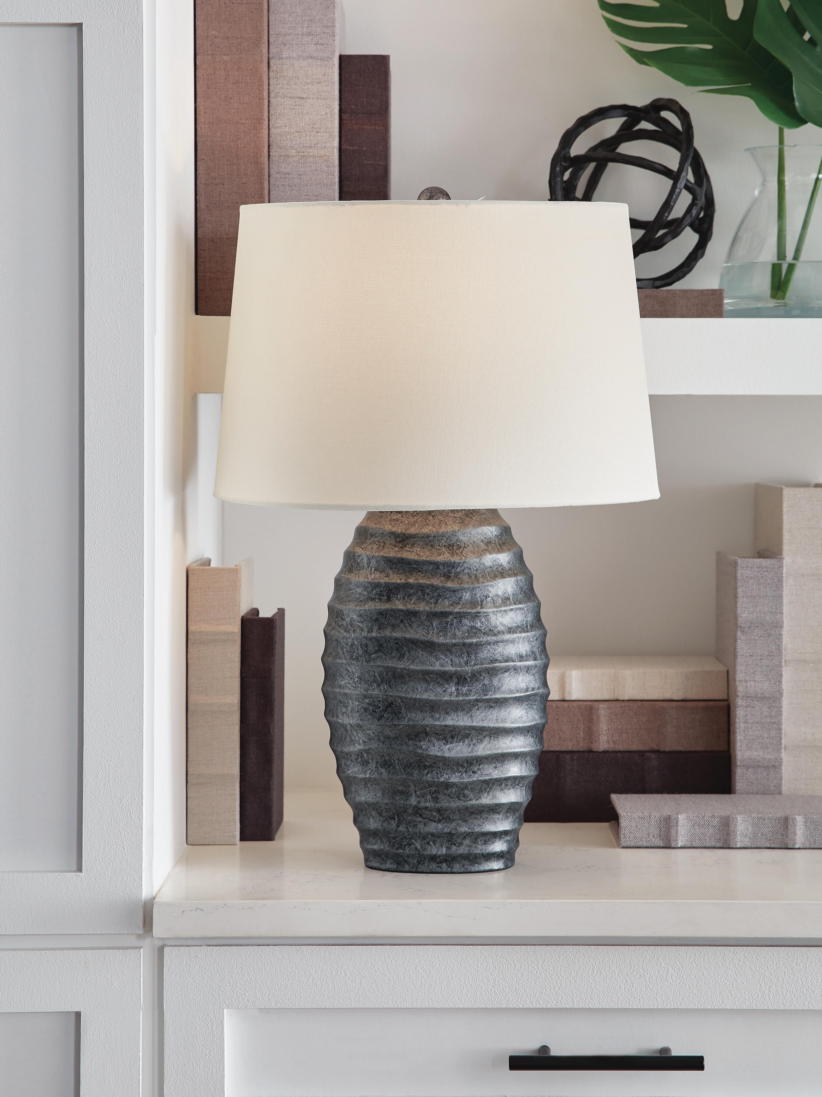 Caronick Table Lamp (Set of 2) - Luxury Home Furniture (MI)