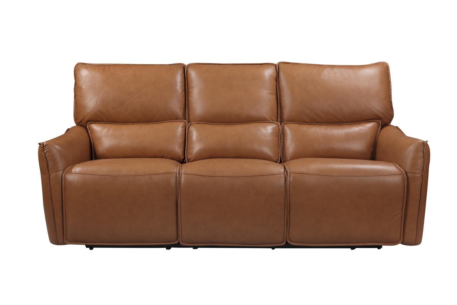 Leather Italia USA Portland Shae Sofa in Desert