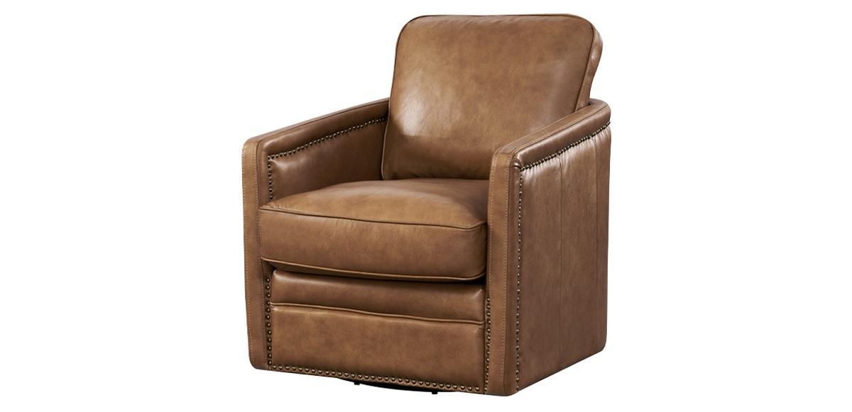 N1026S ALTO SWIVEL CHAIR 177137 CAMEL - Luxury Home Furniture (MI)