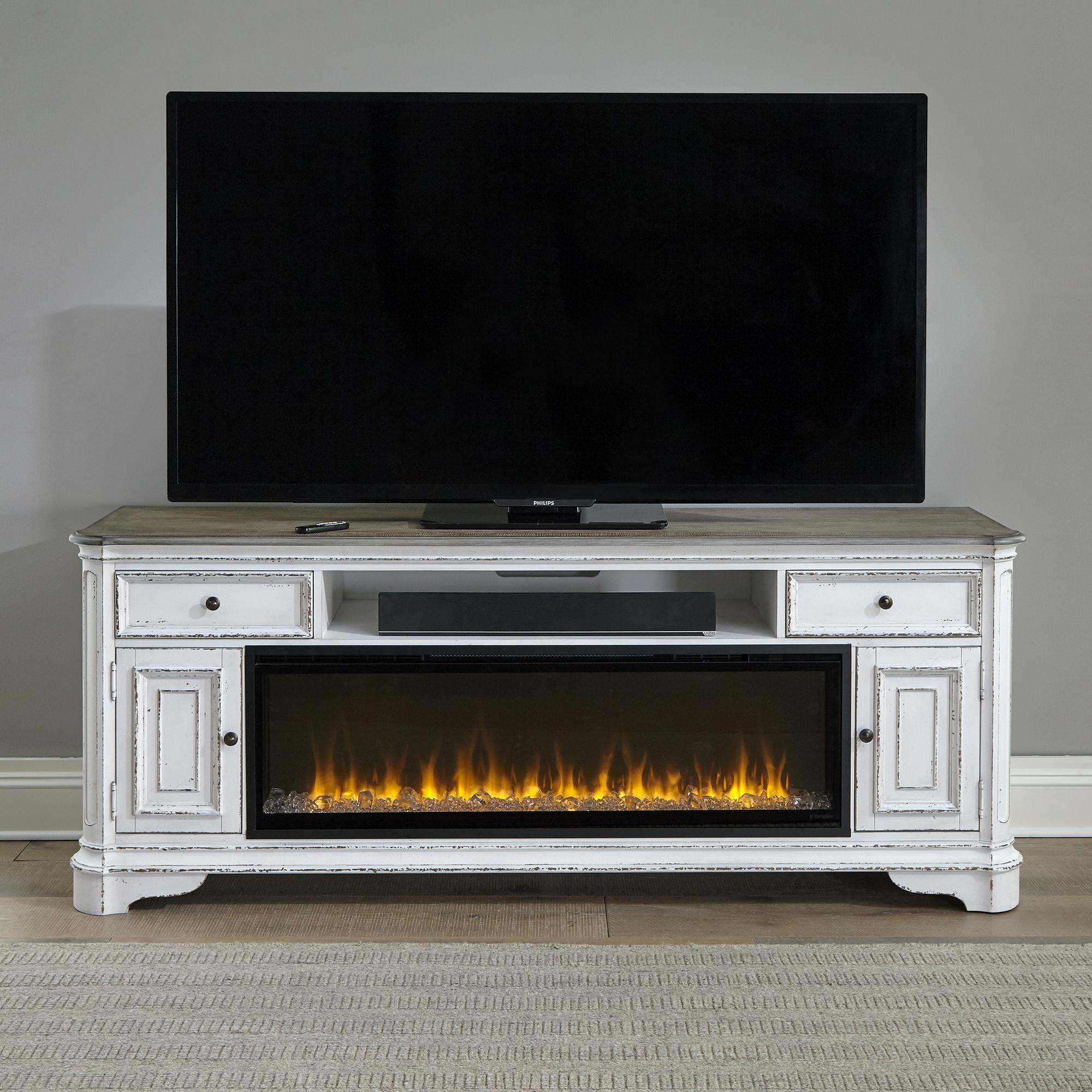 Fireplace TV Consoles 82 Inch Fireplace TV Console