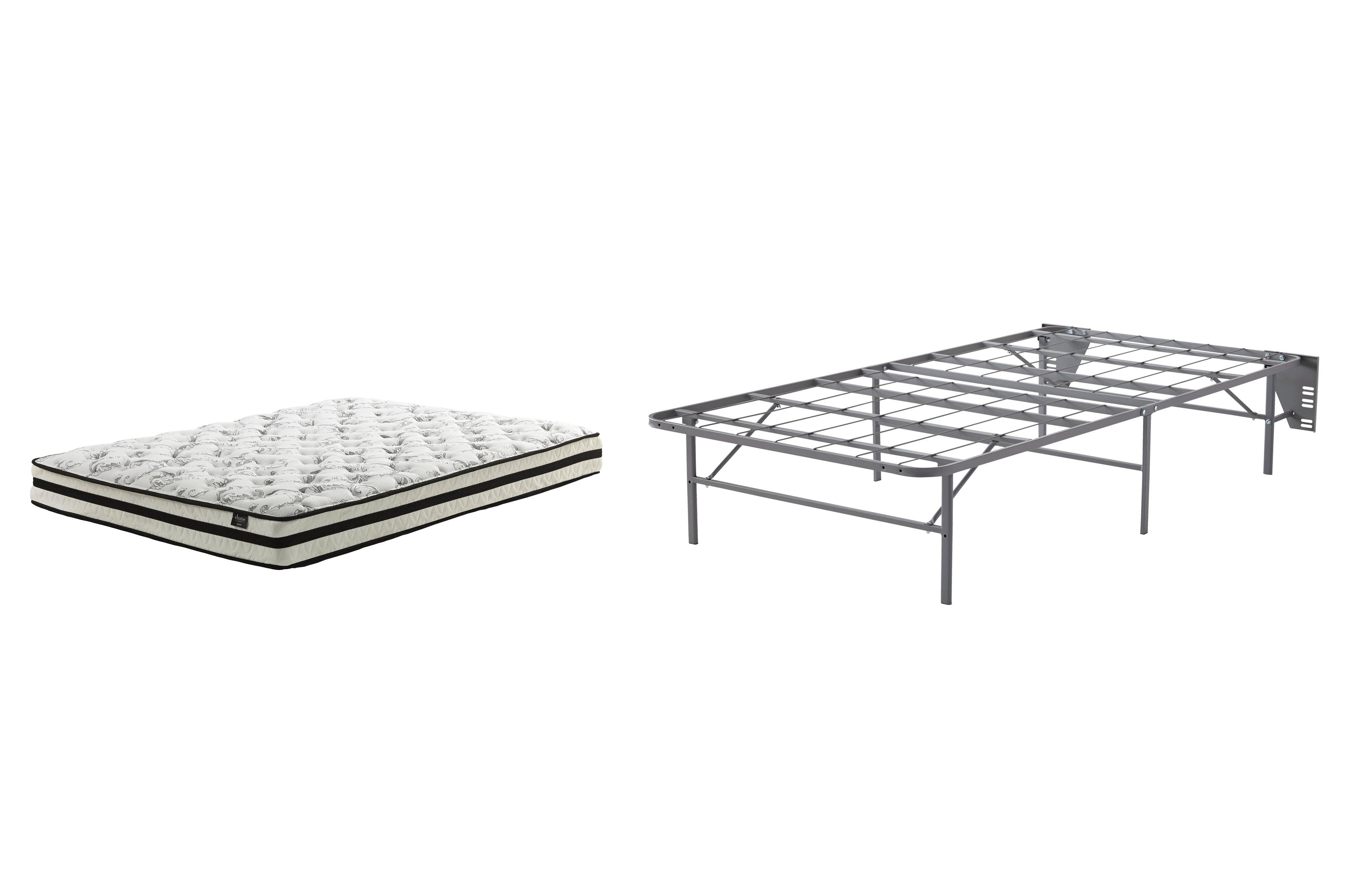 8 Inch Chime Innerspring Mattress Set - Luxury Home Furniture (MI)