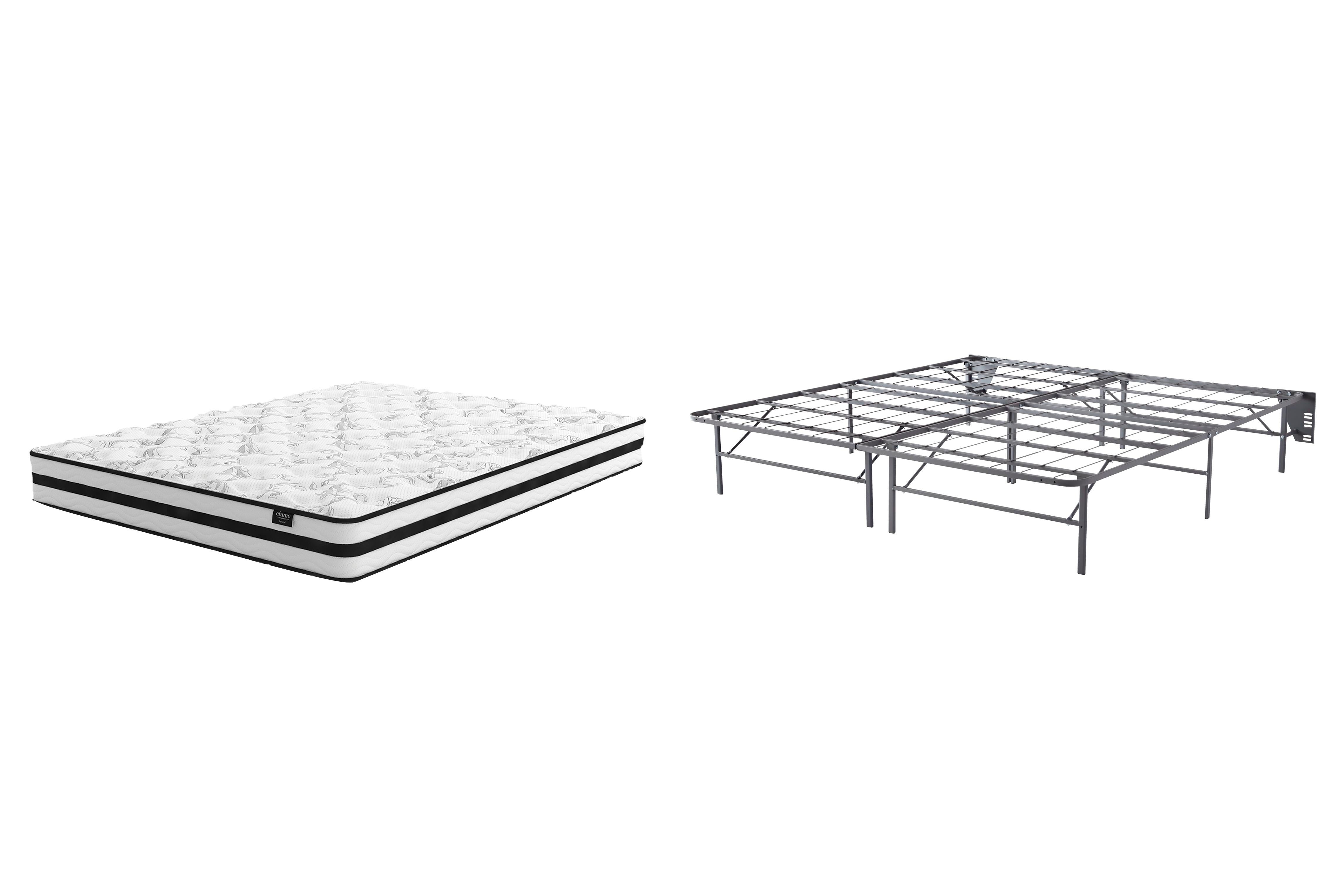 8 Inch Chime Innerspring Mattress Set - Luxury Home Furniture (MI)