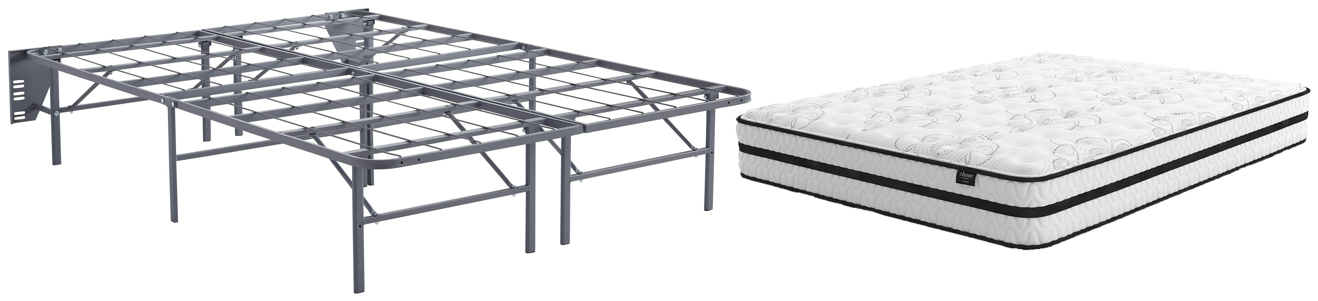 Chime 10 Inch Hybrid Mattress Package - Luxury Home Furniture (MI)