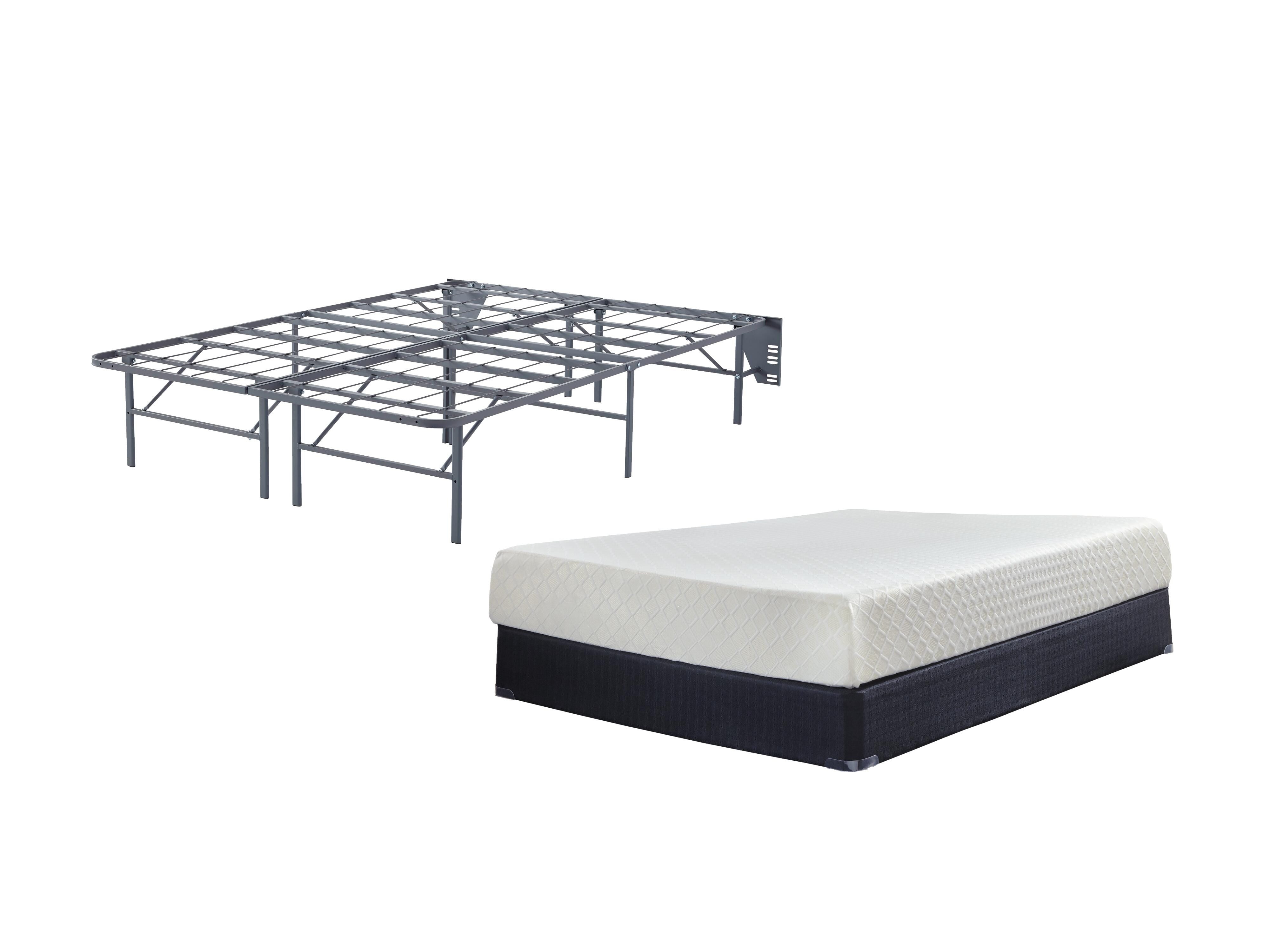 10 Inch Chime Memory Foam Mattress Set - Luxury Home Furniture (MI)