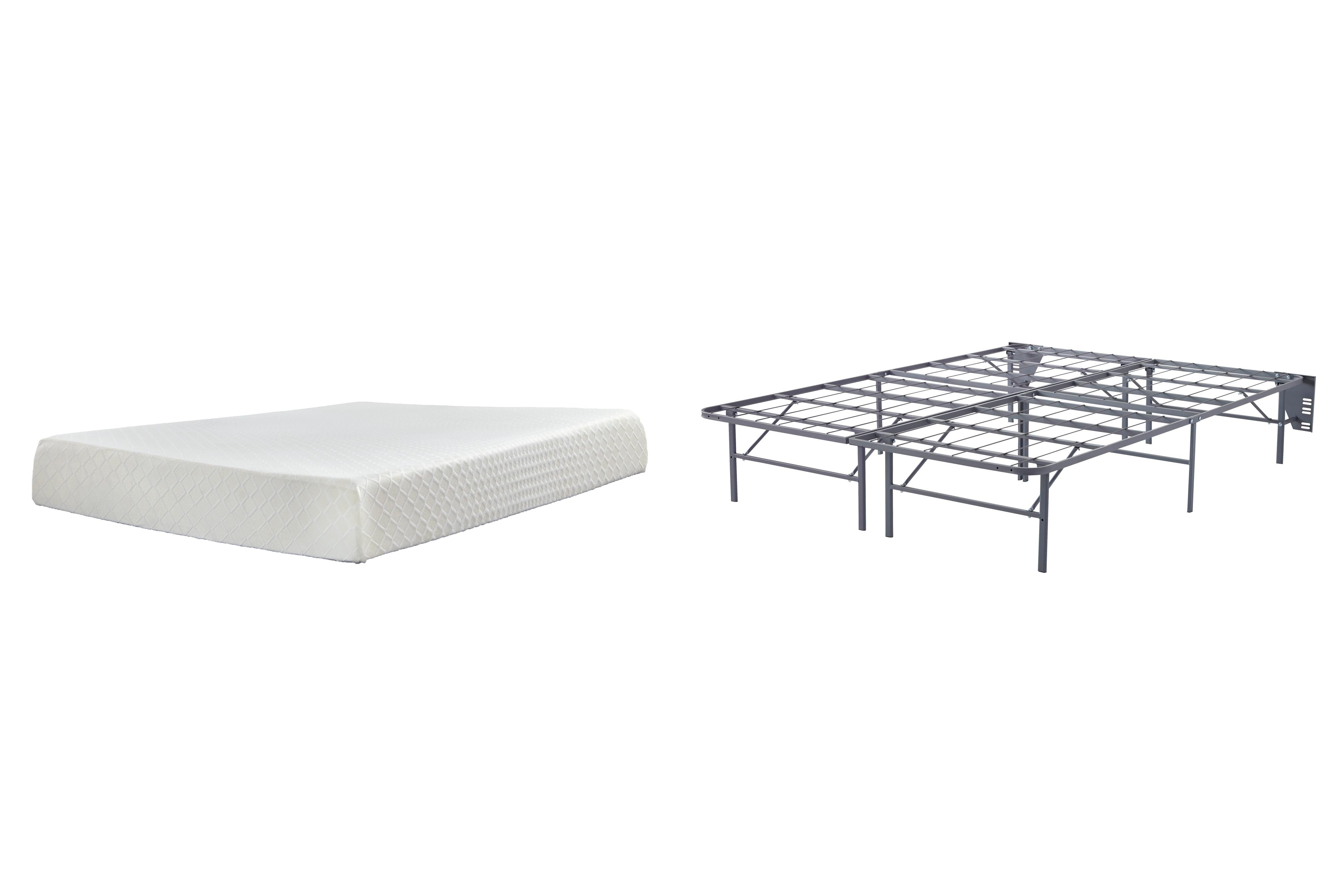 10 Inch Chime Memory Foam Mattress Set - Luxury Home Furniture (MI)