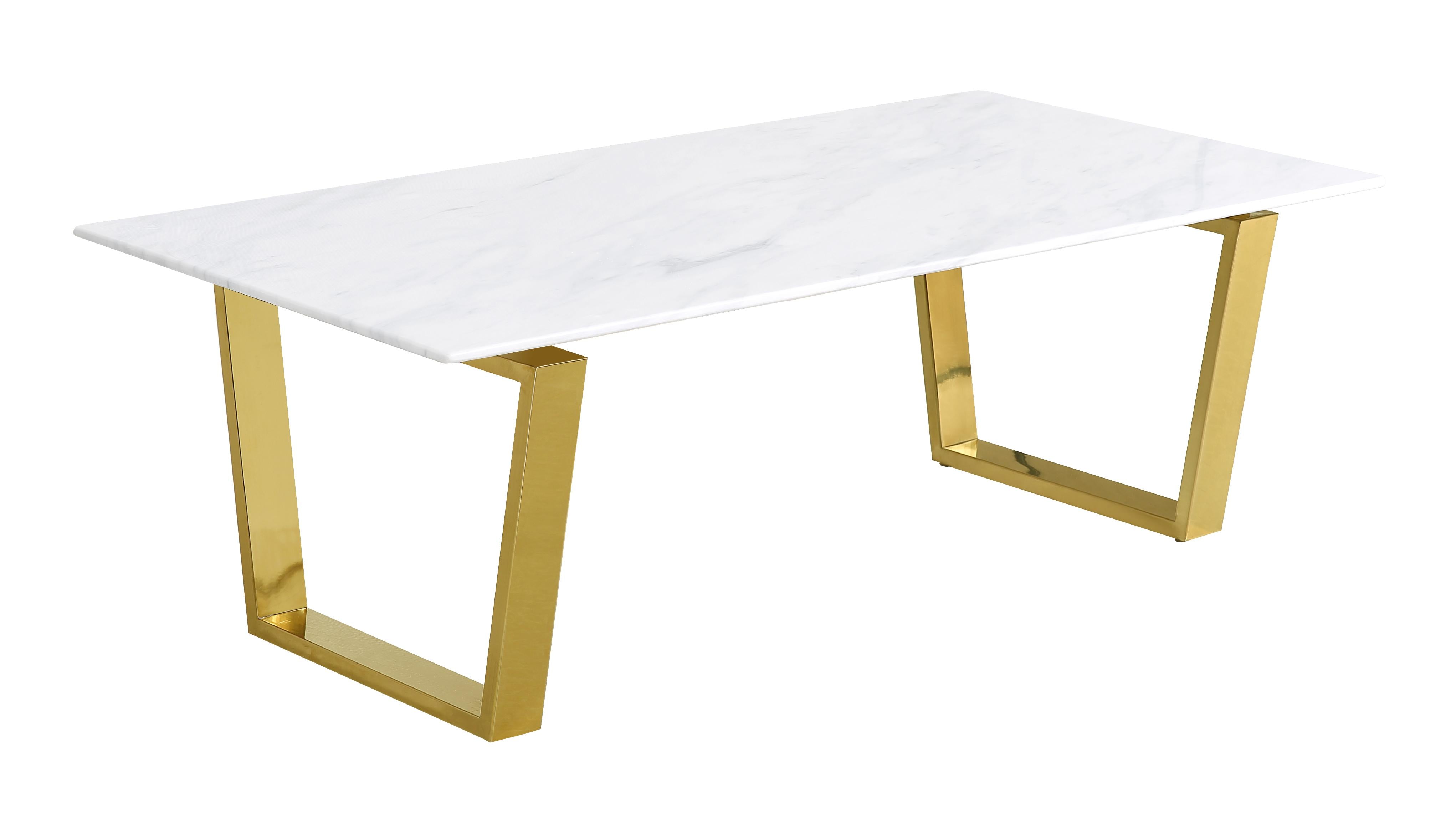 Cameron Gold Coffee Table - Luxury Home Furniture (MI)