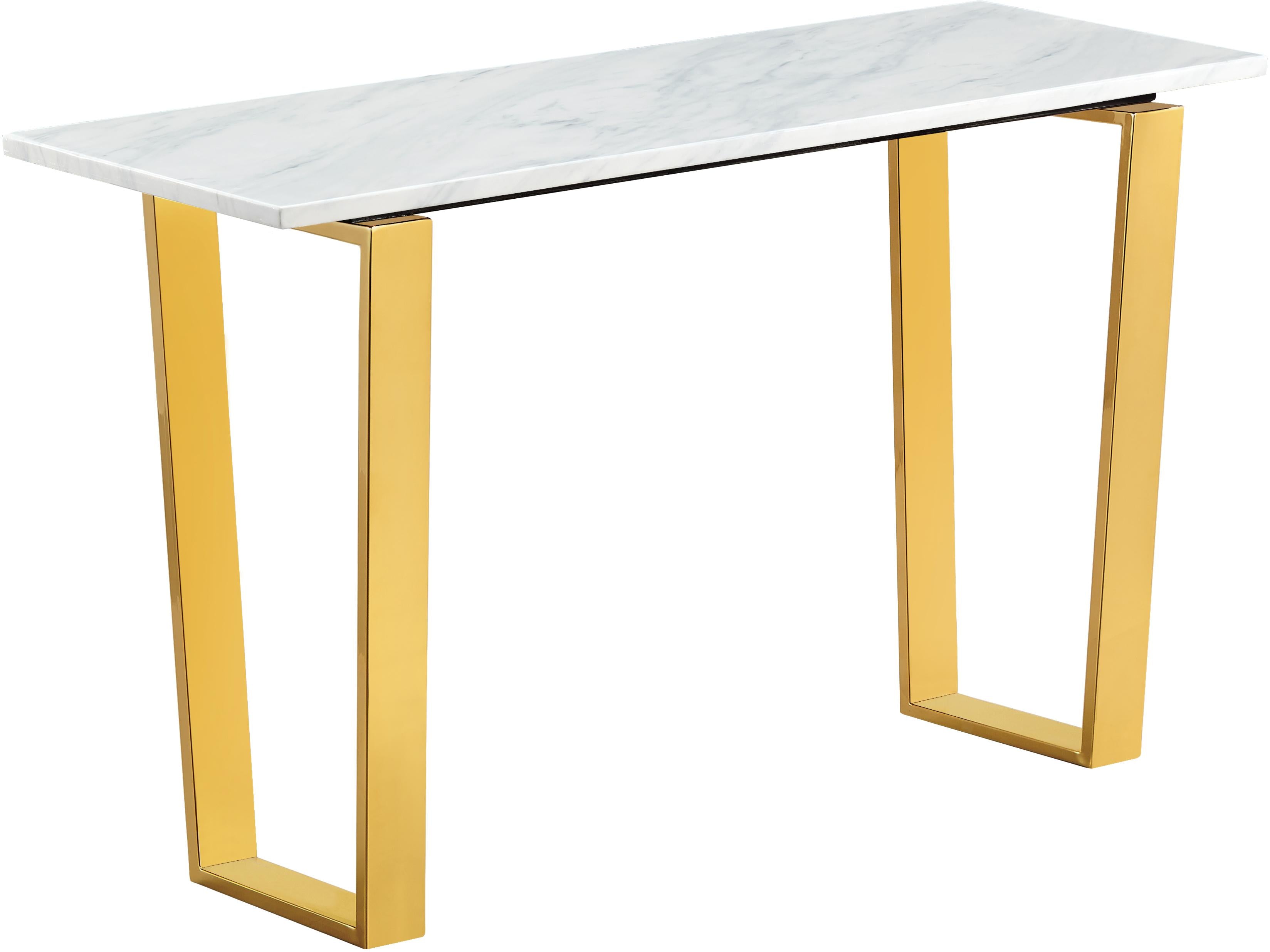 Cameron Gold Console Table - Luxury Home Furniture (MI)