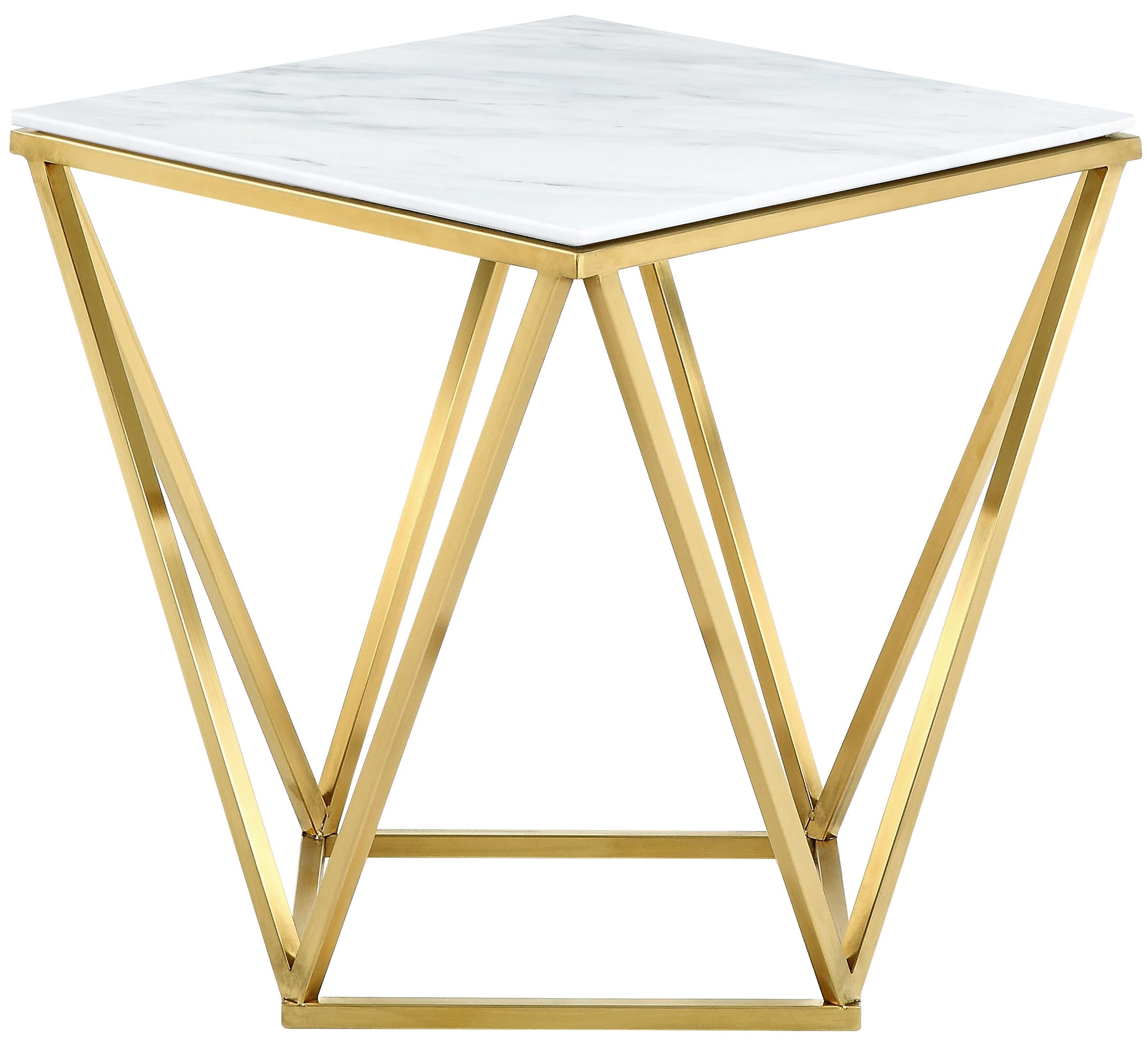 Mason Gold End Table - Luxury Home Furniture (MI)