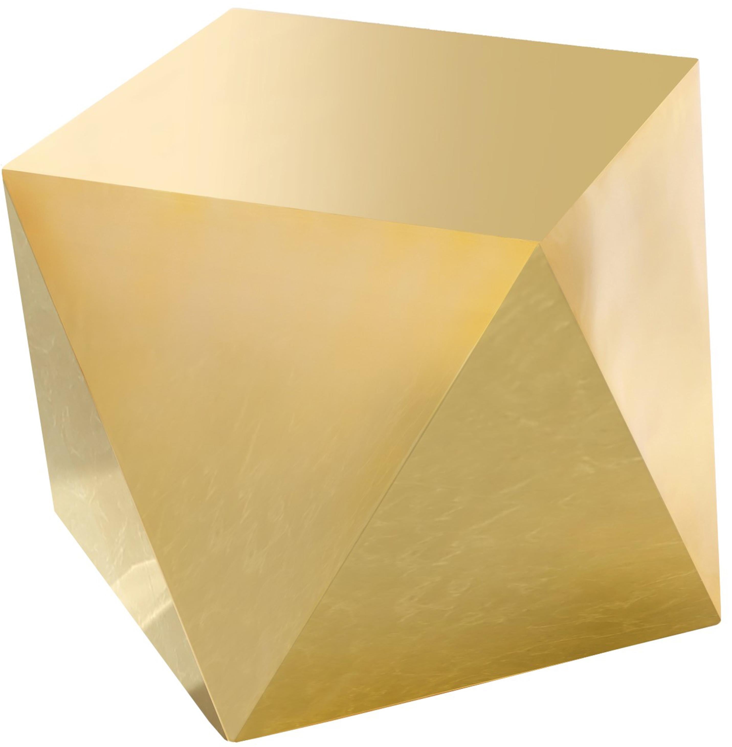 Gemma Gold End Table - Luxury Home Furniture (MI)