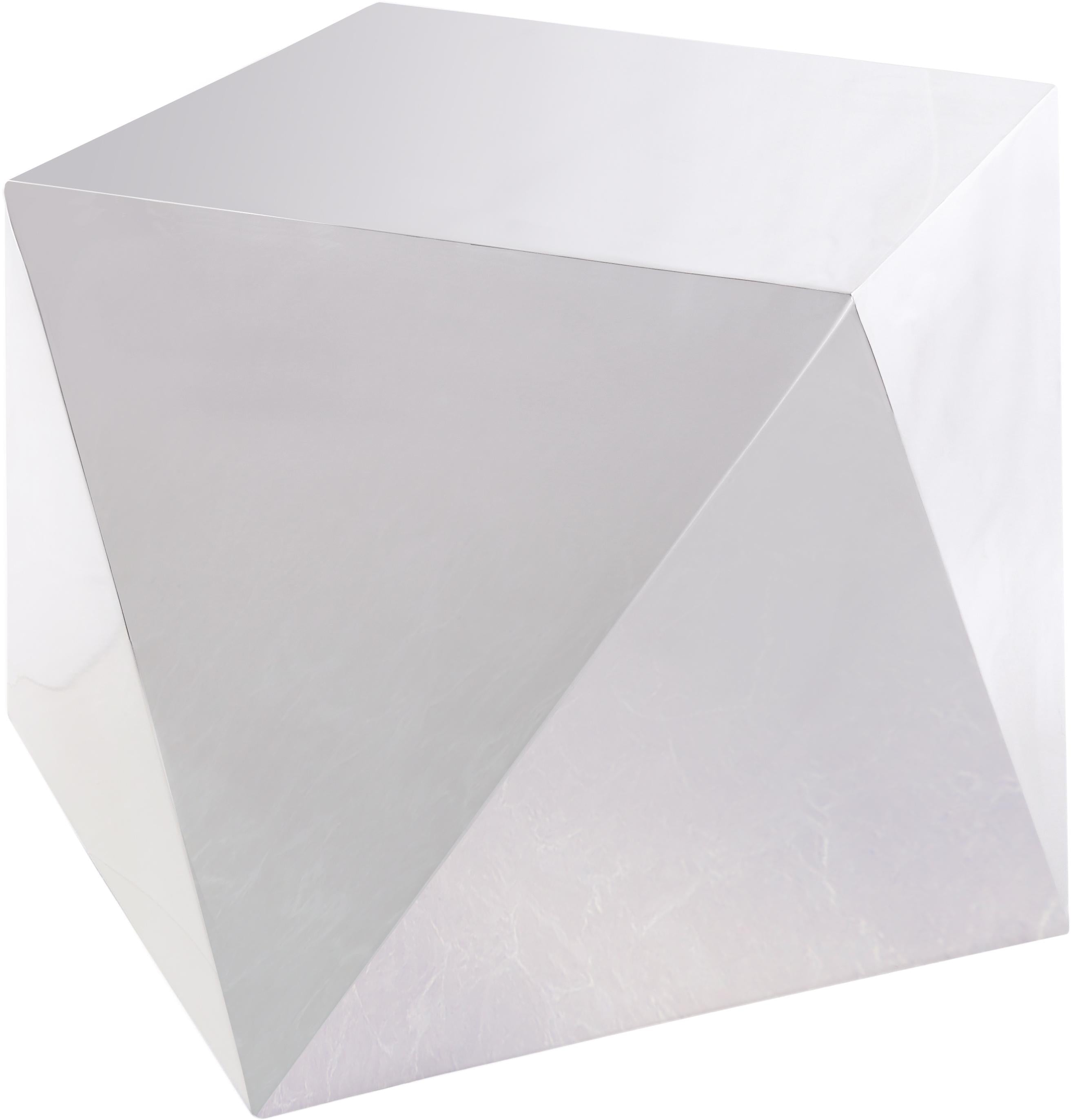 Gemma Silver End Table - Luxury Home Furniture (MI)