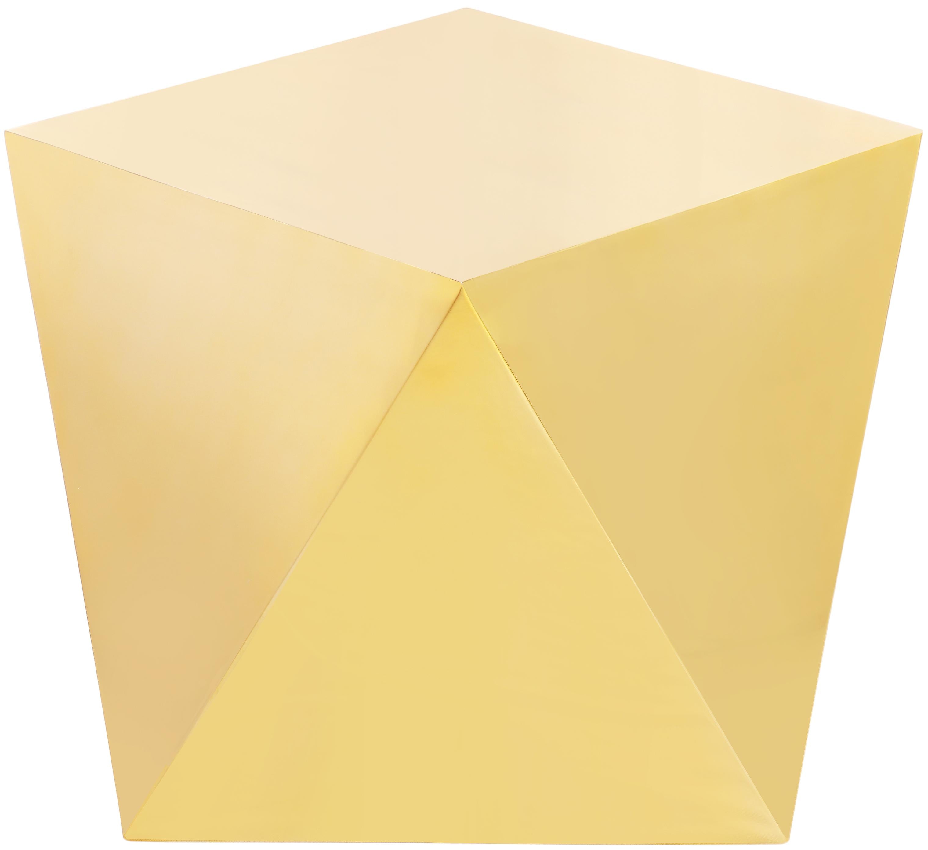 Gemma Gold End Table - Luxury Home Furniture (MI)