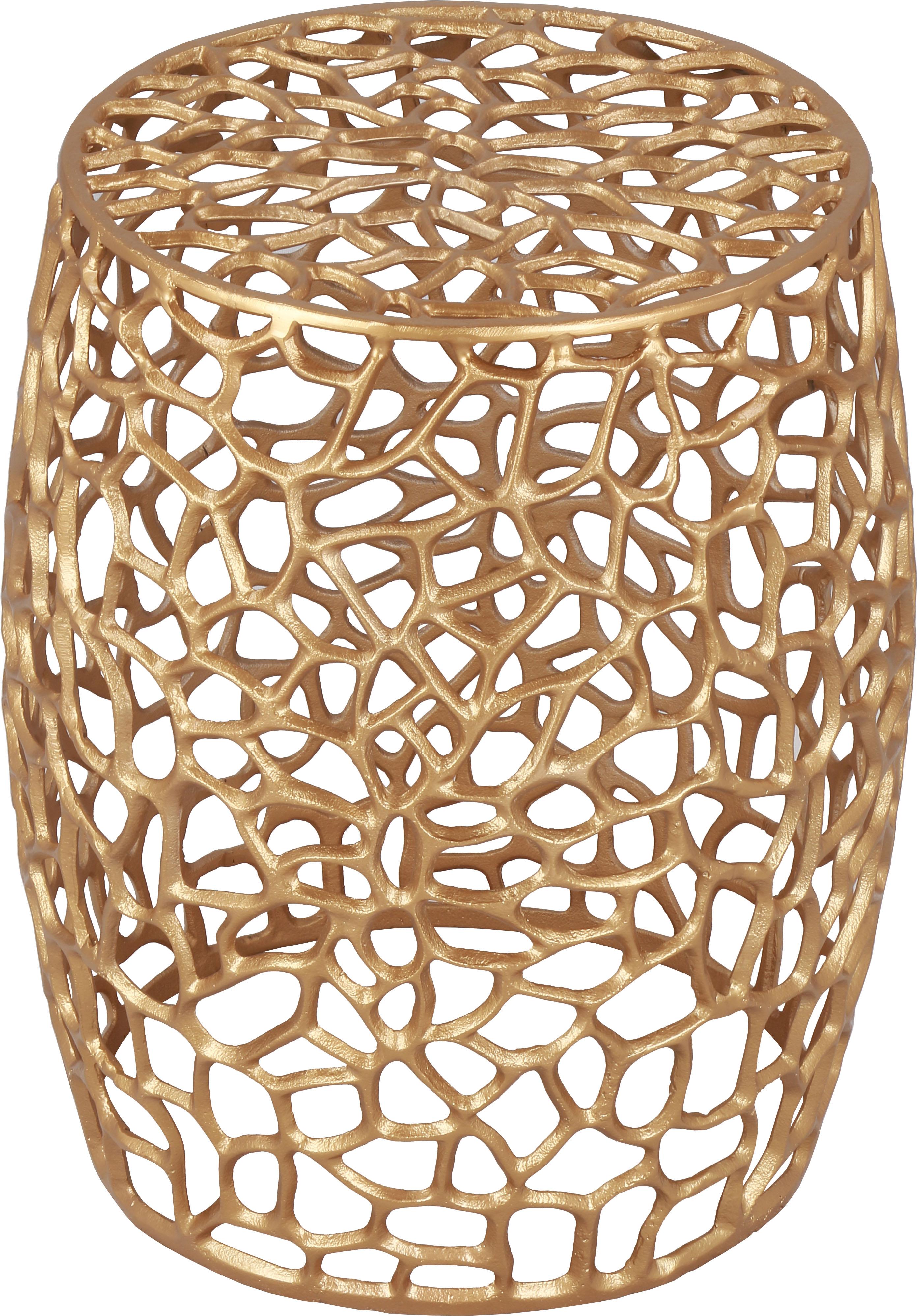 Priya Gold End Table - Luxury Home Furniture (MI)