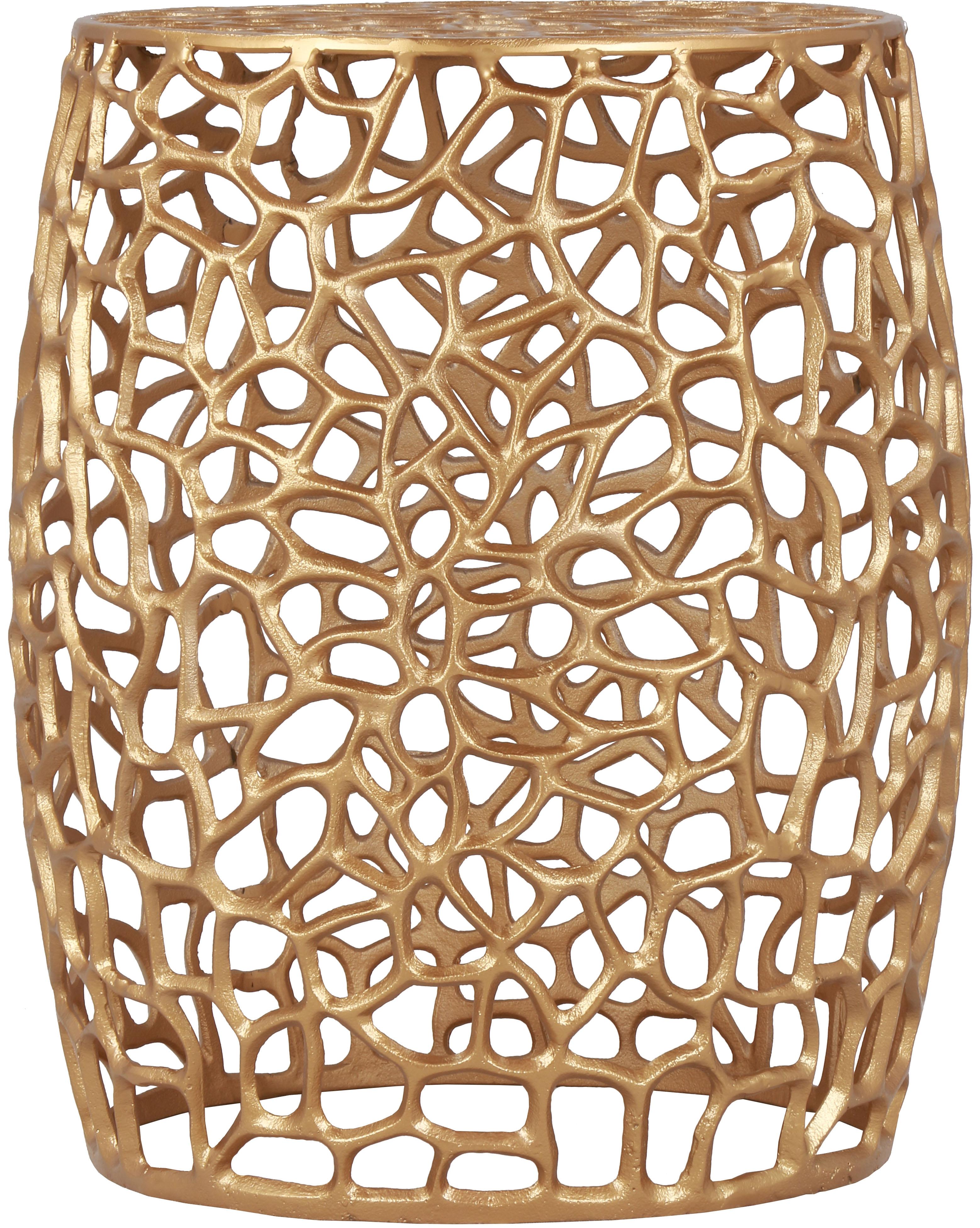 Priya Gold End Table - Luxury Home Furniture (MI)