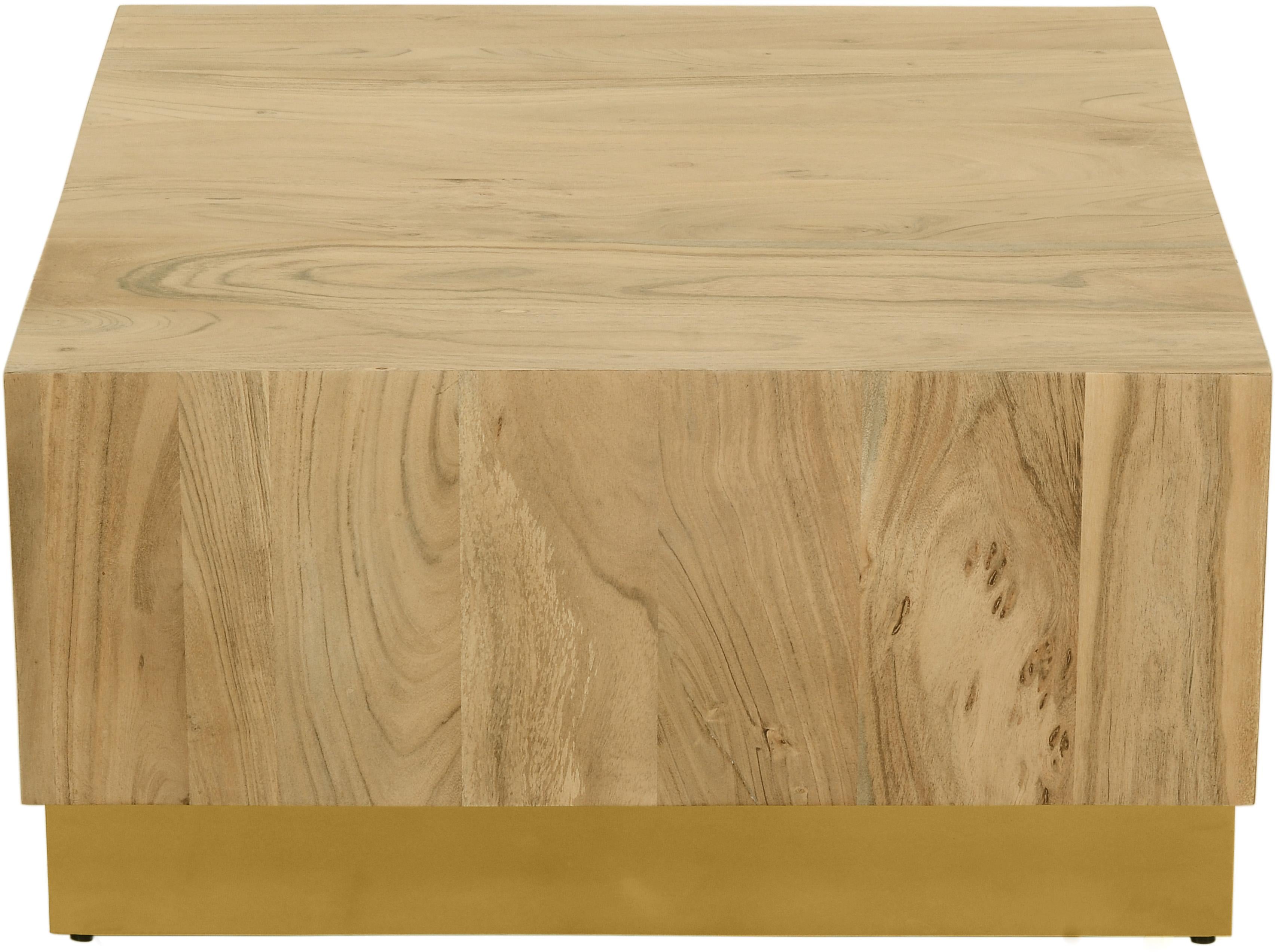 Acacia Gold Coffee Table - Luxury Home Furniture (MI)