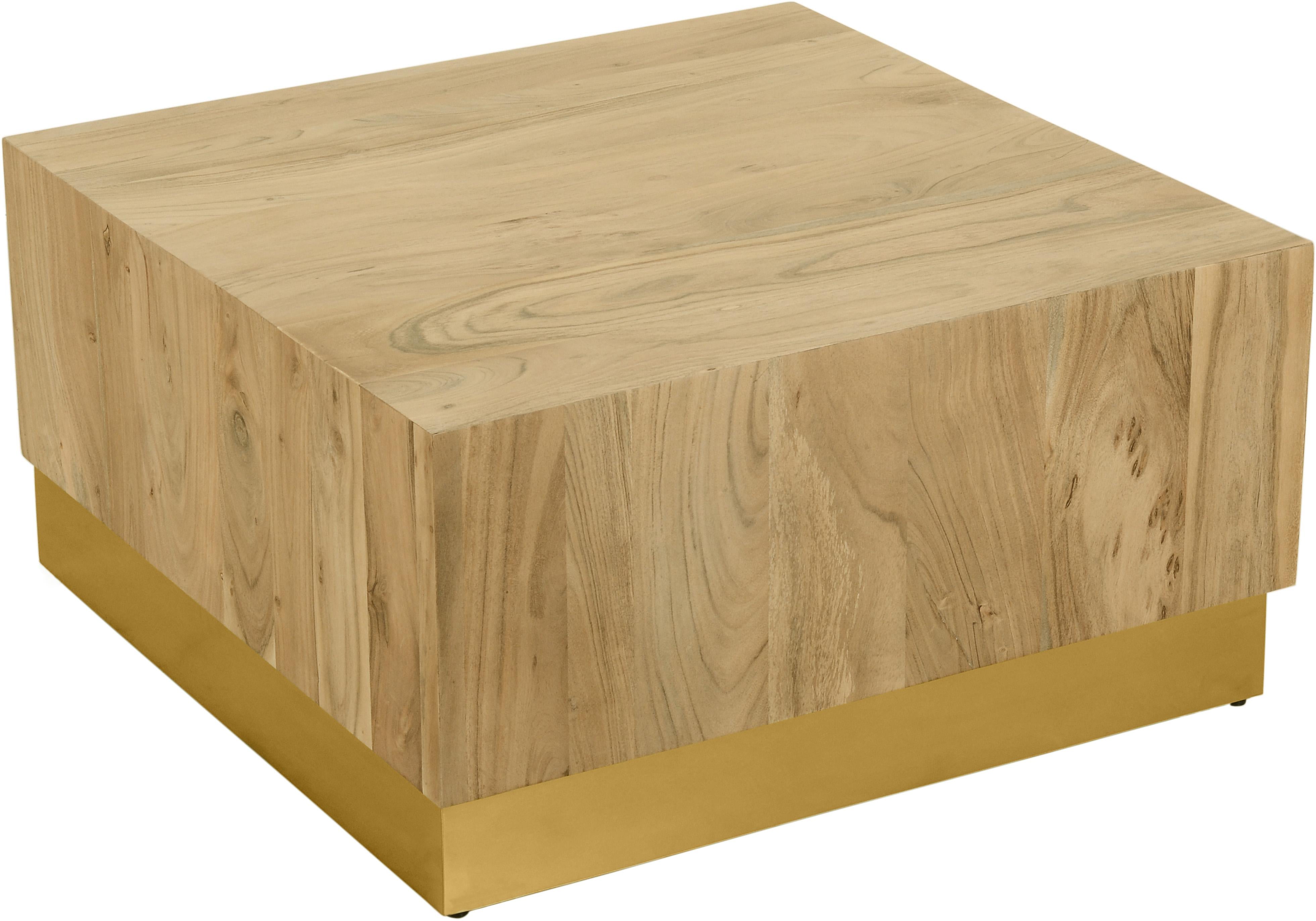 Acacia Gold Coffee Table - Luxury Home Furniture (MI)