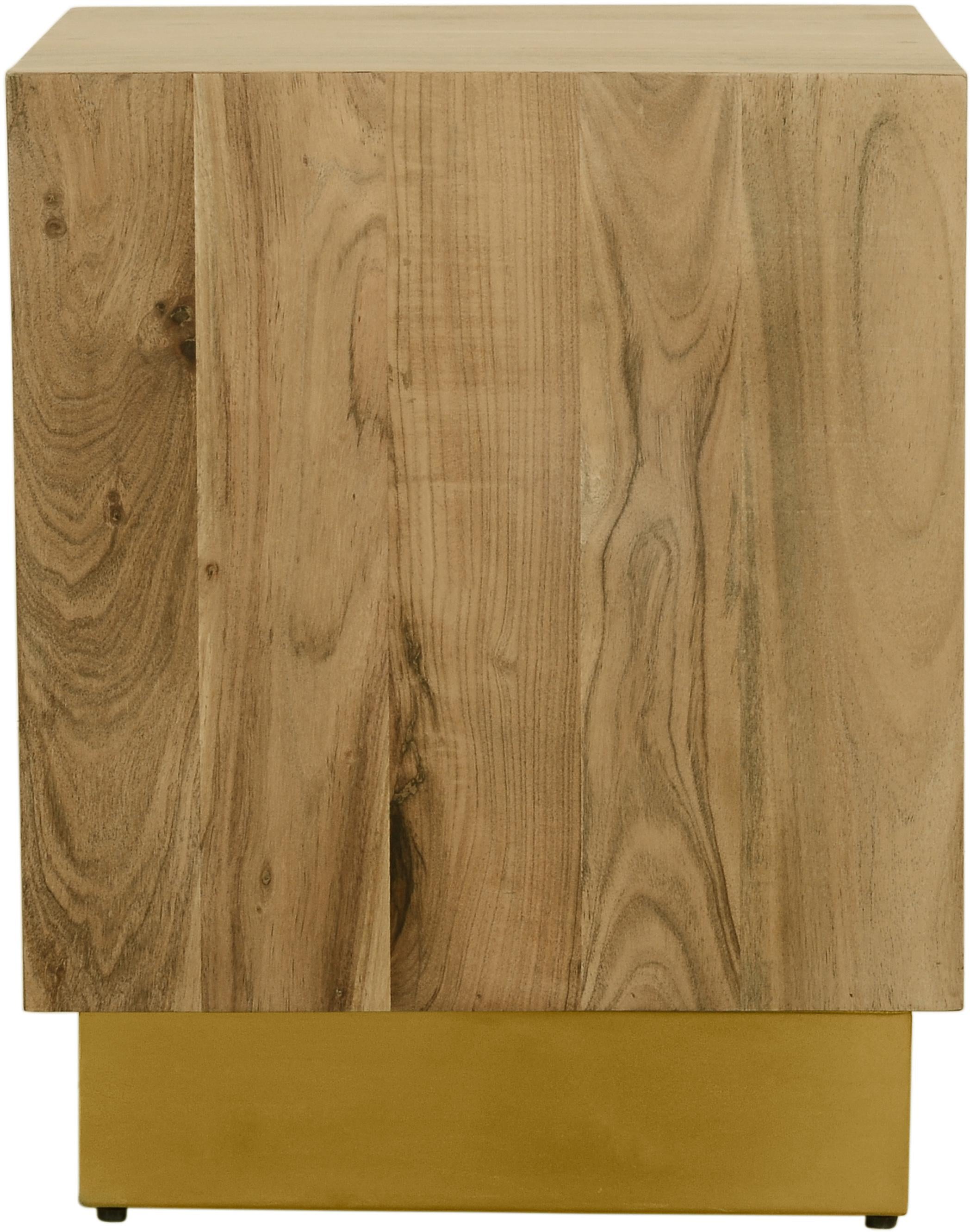 Acacia Gold End Table - Luxury Home Furniture (MI)
