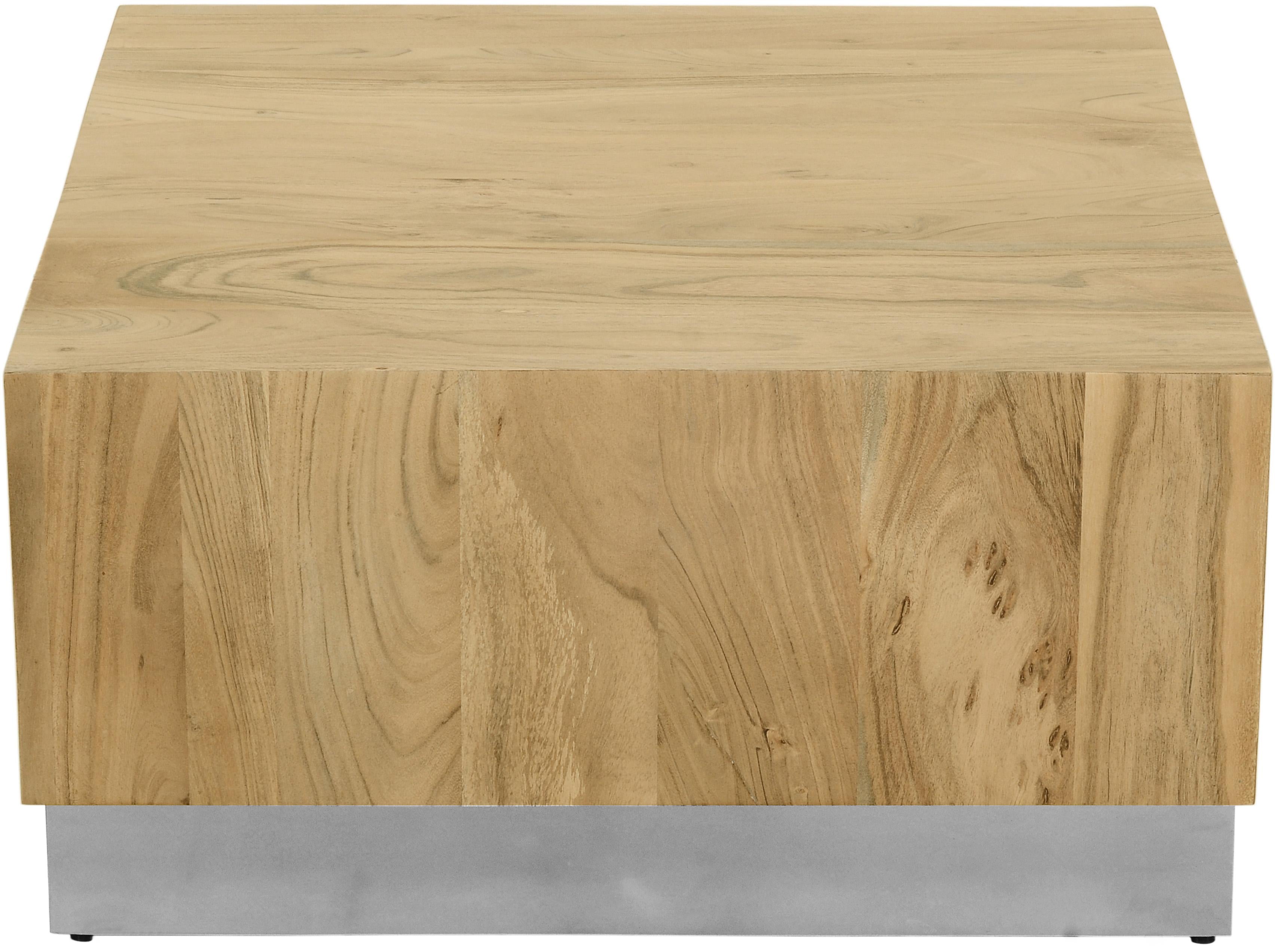 Acacia Chrome Coffee Table - Luxury Home Furniture (MI)