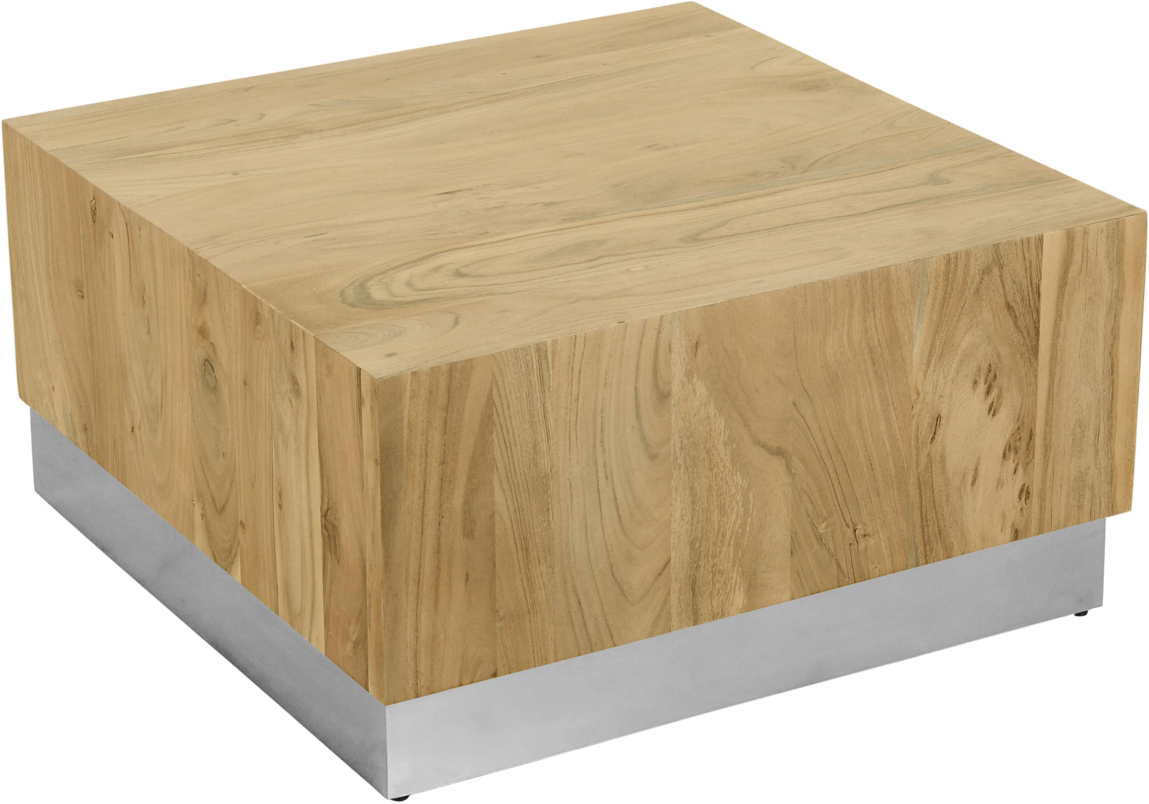 Acacia Chrome Coffee Table - Luxury Home Furniture (MI)