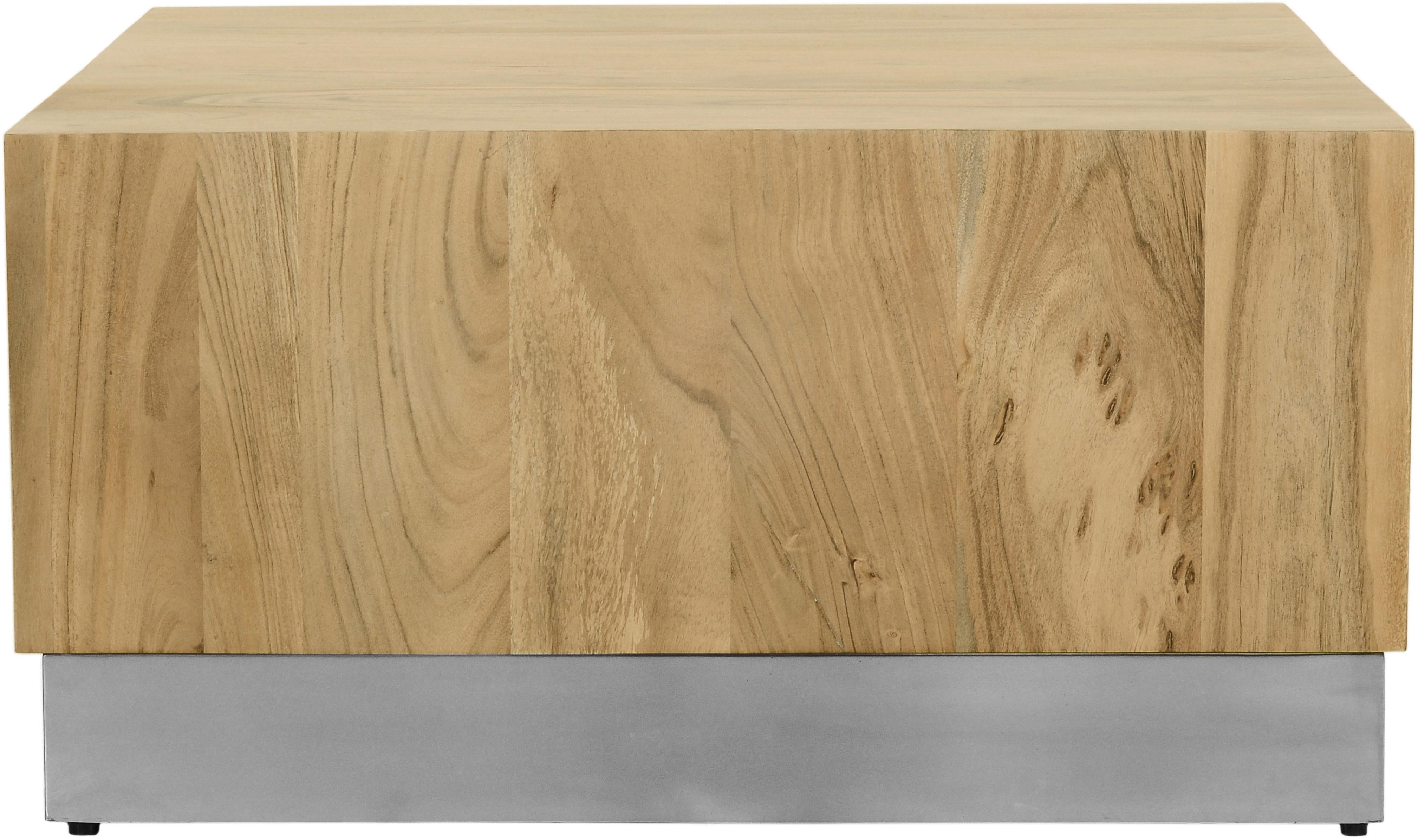 Acacia Chrome Coffee Table - Luxury Home Furniture (MI)