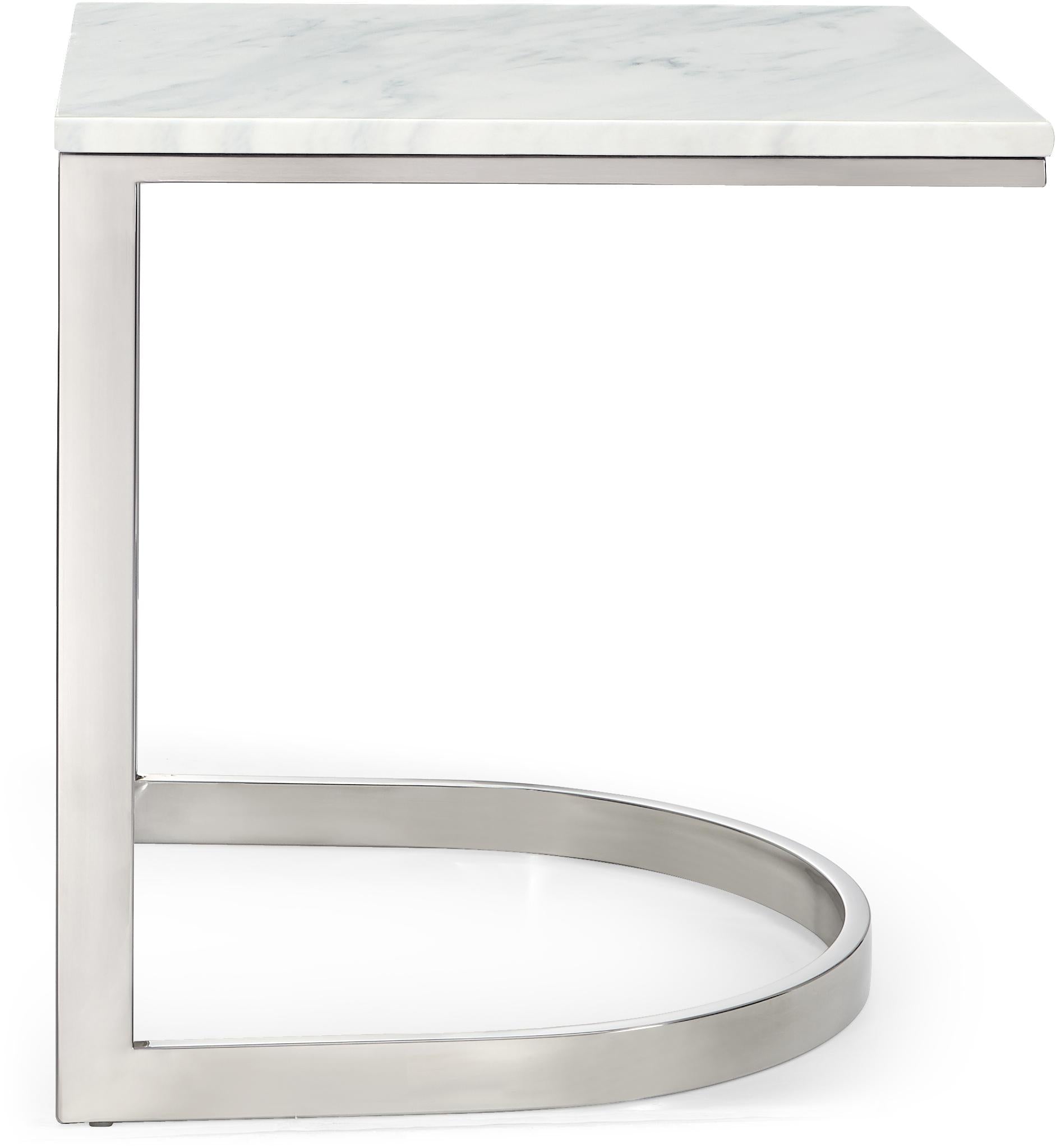 Copley Chrome End Table - Luxury Home Furniture (MI)