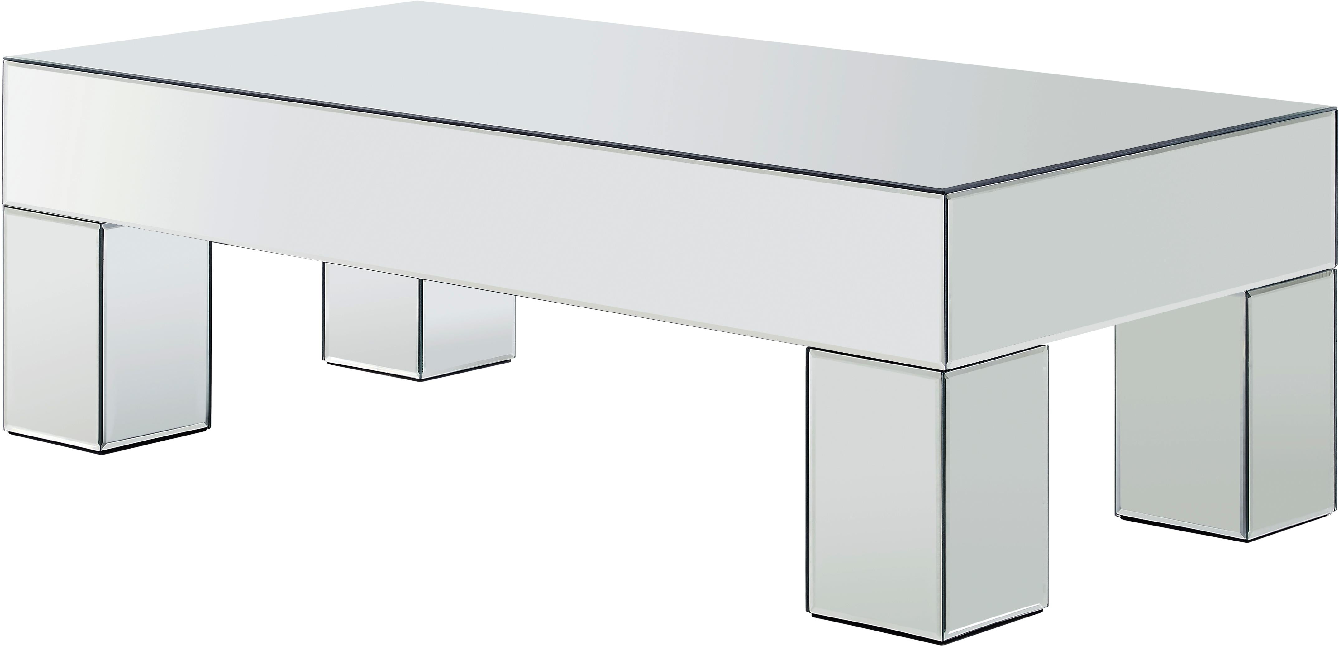 Lainy Mirrored Coffee Table - Luxury Home Furniture (MI)