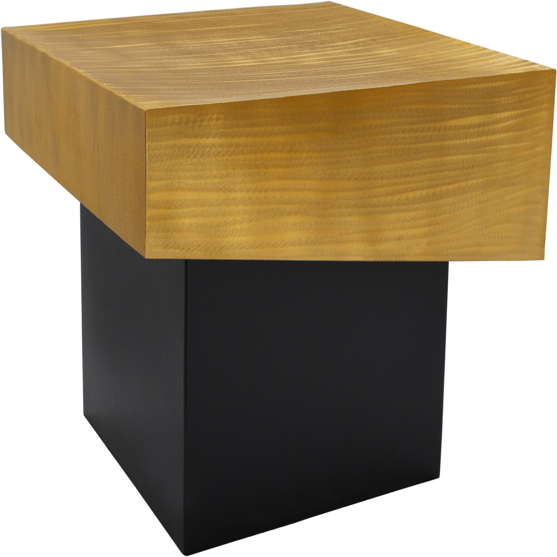 Palladium Gold End Table - Luxury Home Furniture (MI)