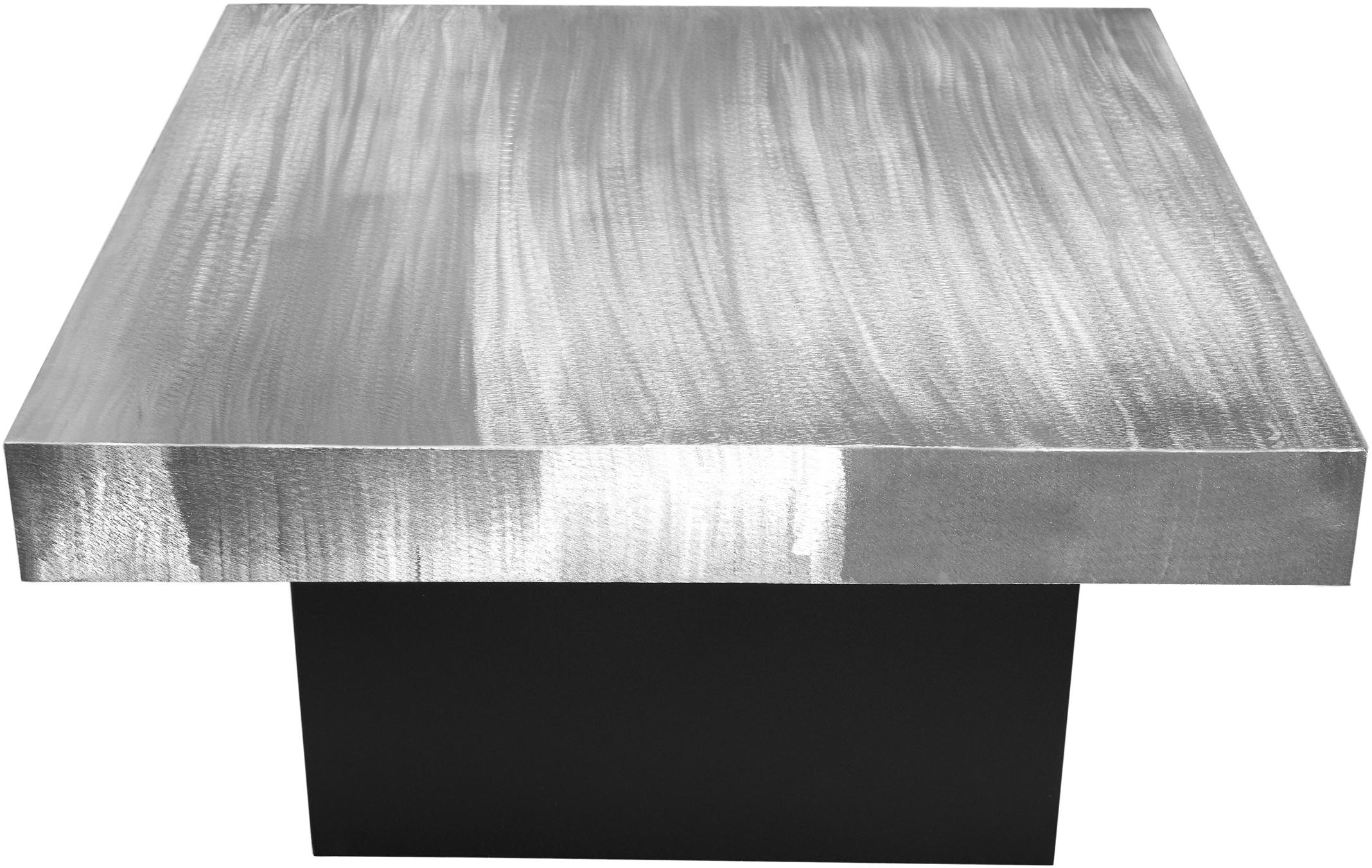 Palladium Silver Coffee Table - Luxury Home Furniture (MI)