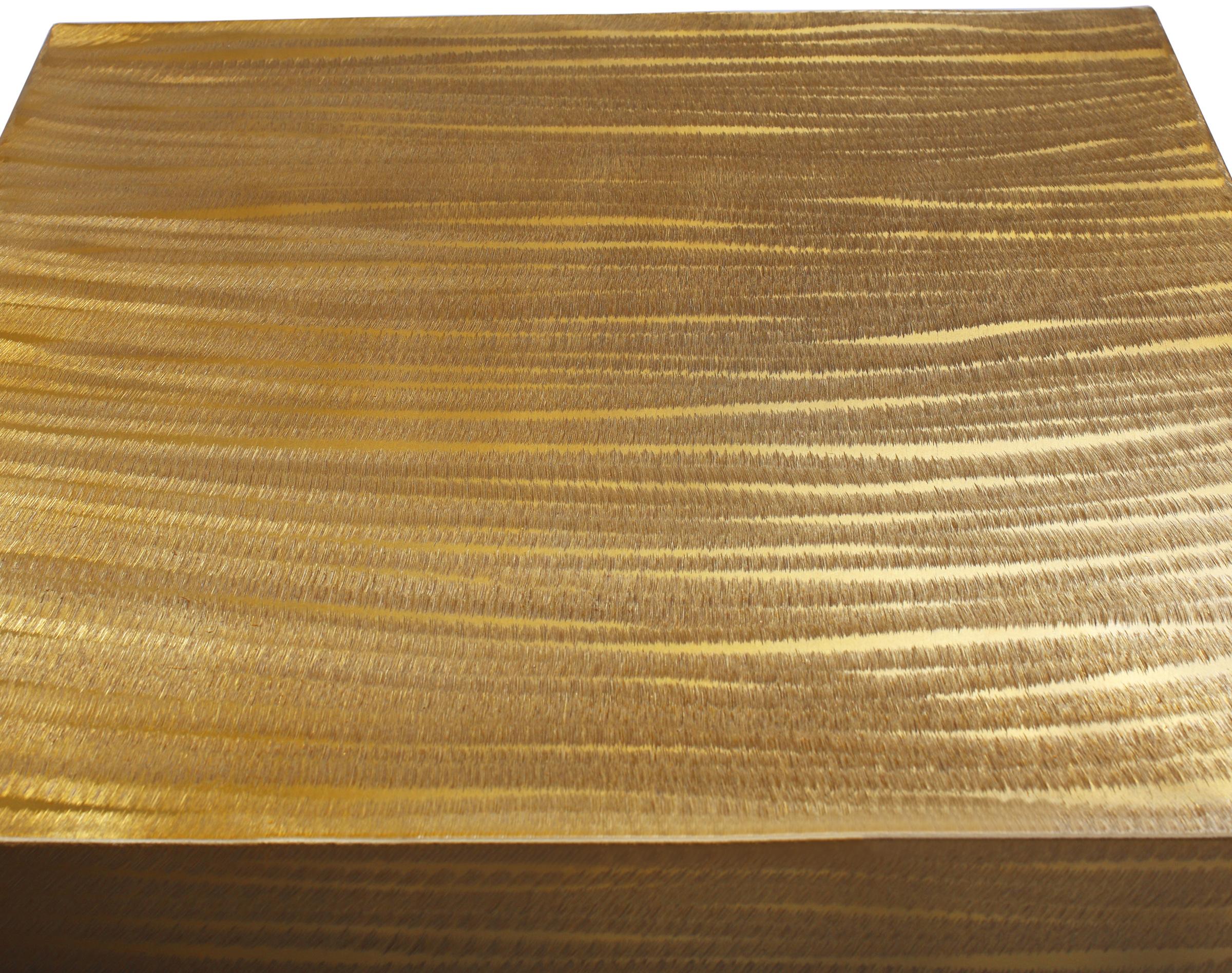 Palladium Gold End Table - Luxury Home Furniture (MI)