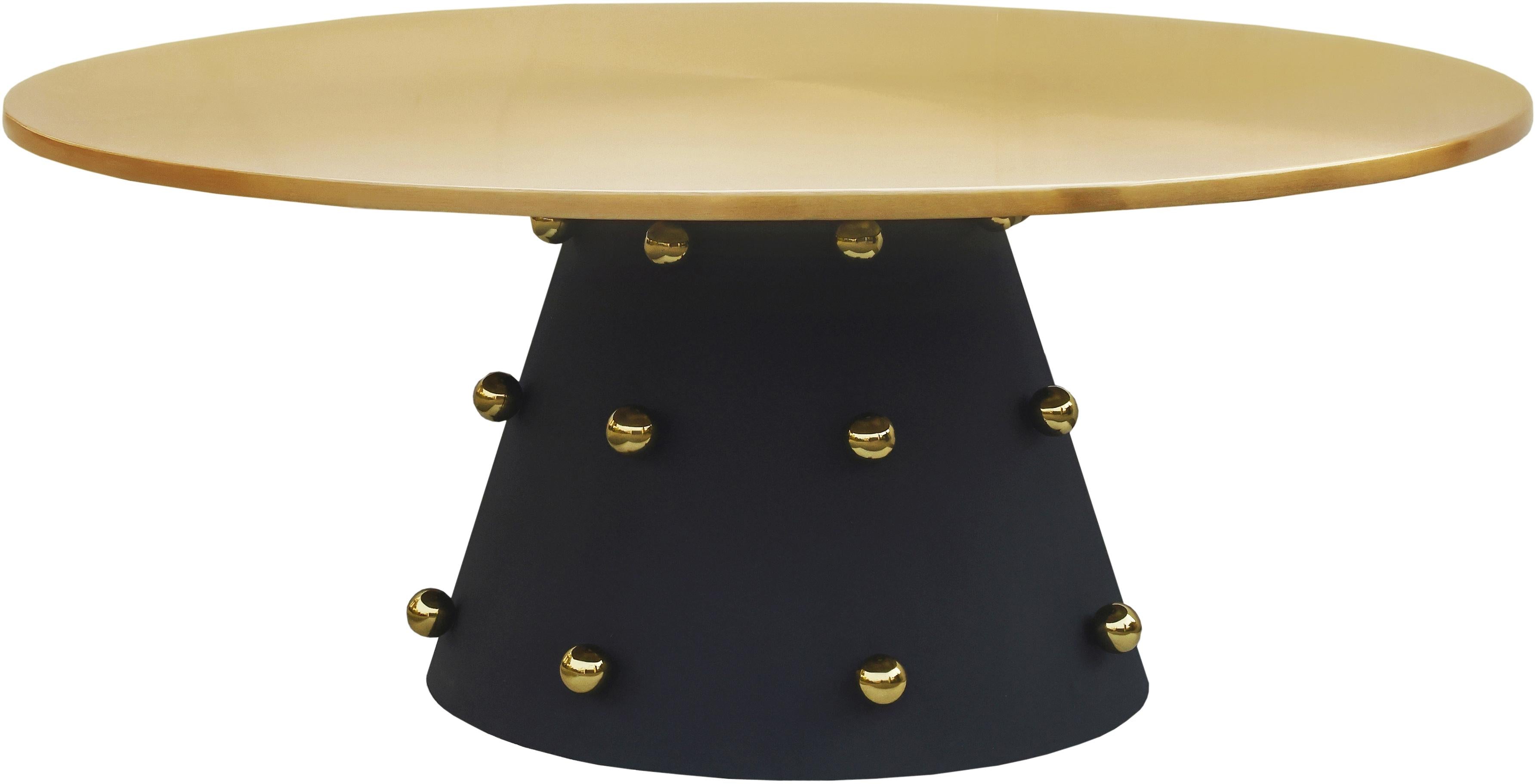 Raven Black / Gold Coffee Table
