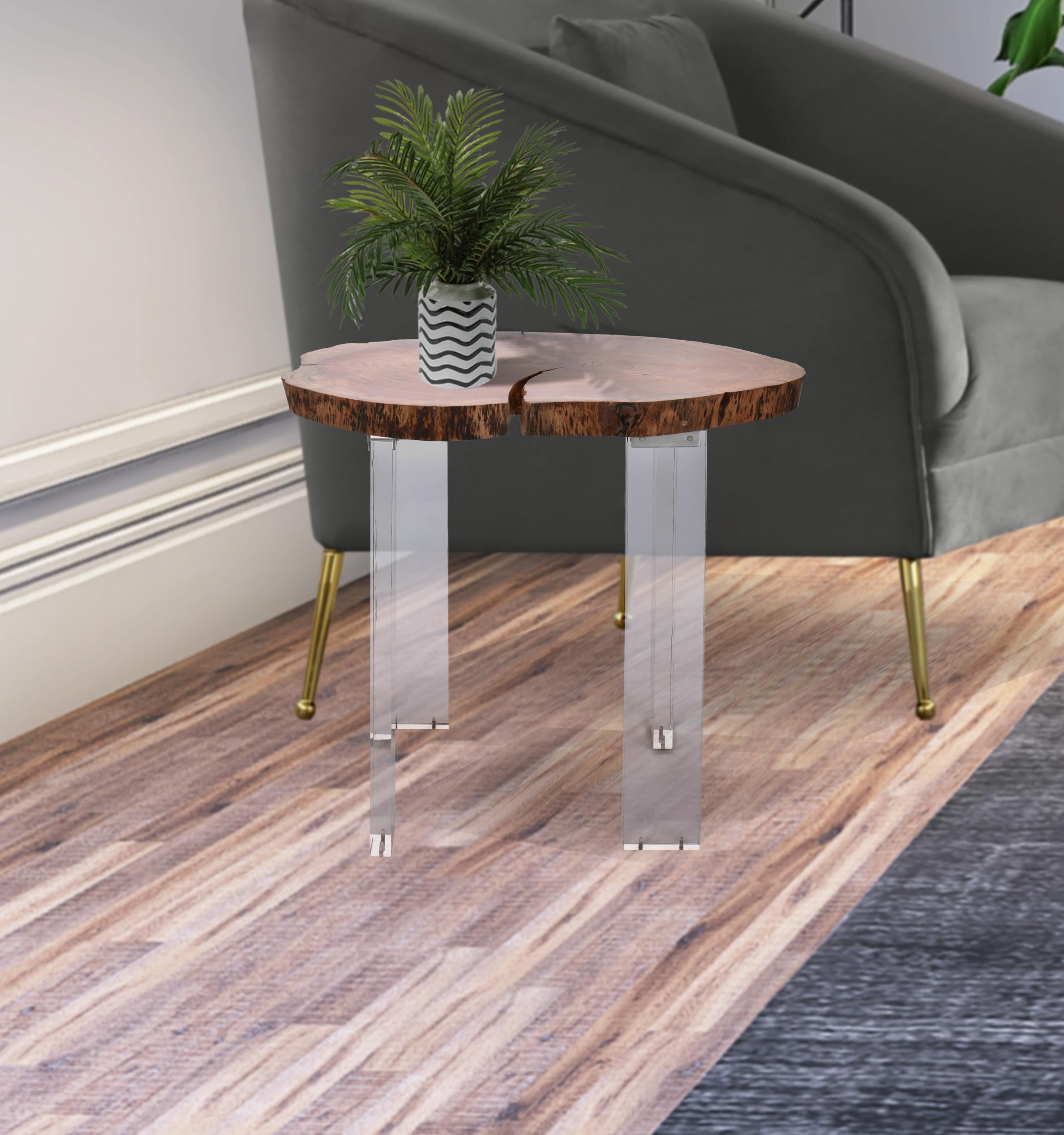 Woodland Natural Wood End Table - Luxury Home Furniture (MI)