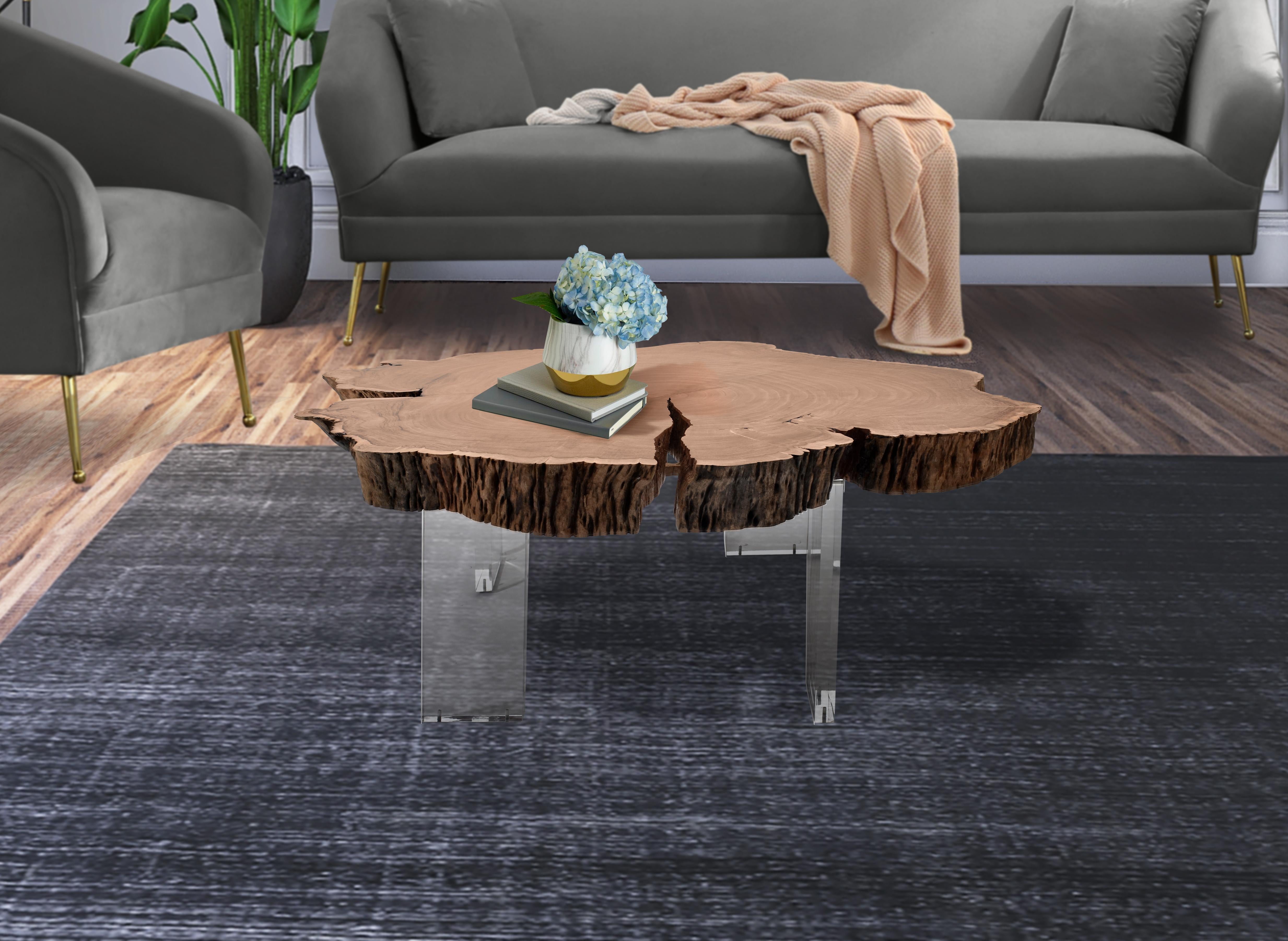 Woodland Natural Wood Coffee Table - Luxury Home Furniture (MI)