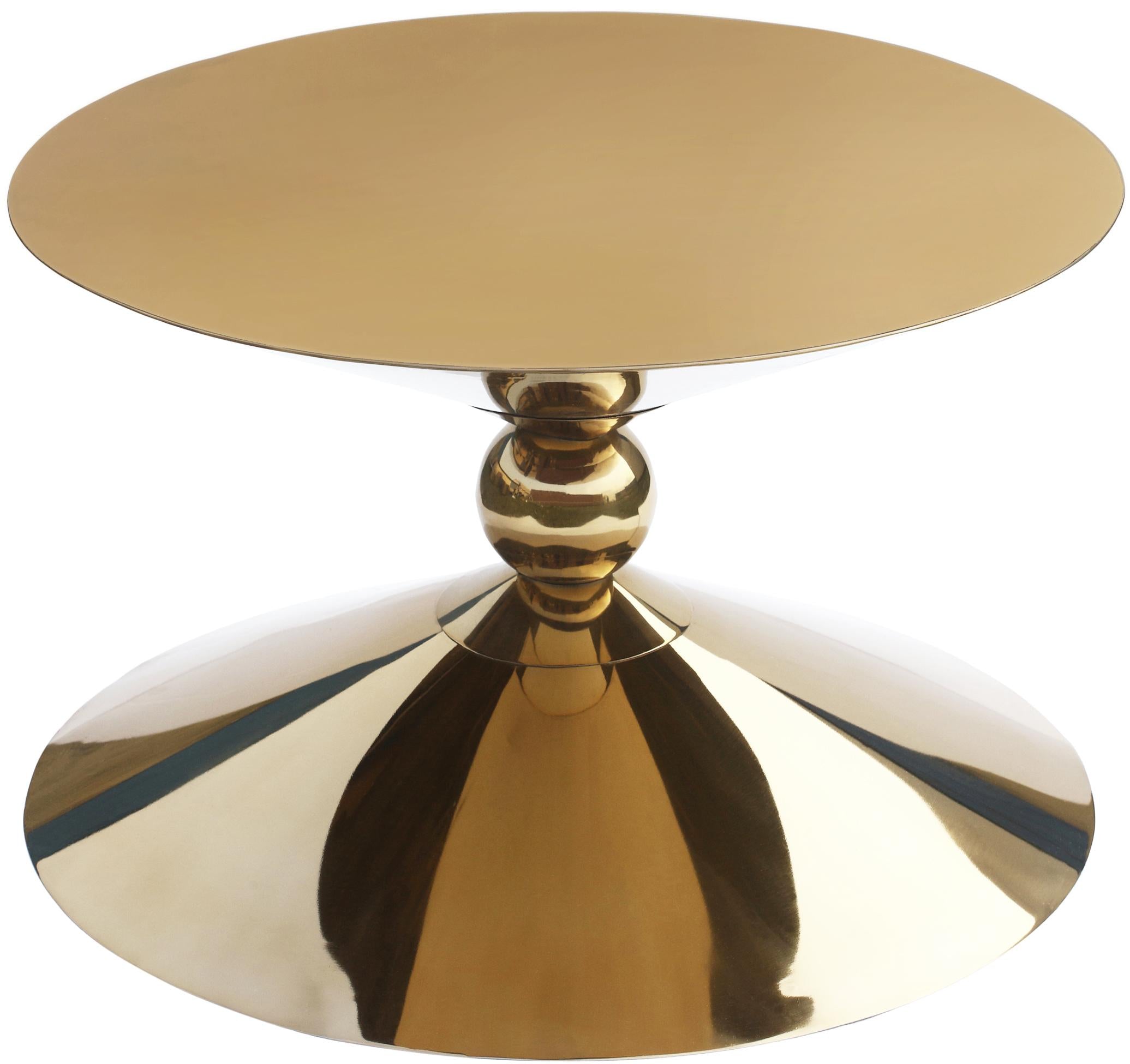 Malia Gold Coffee Table - Luxury Home Furniture (MI)