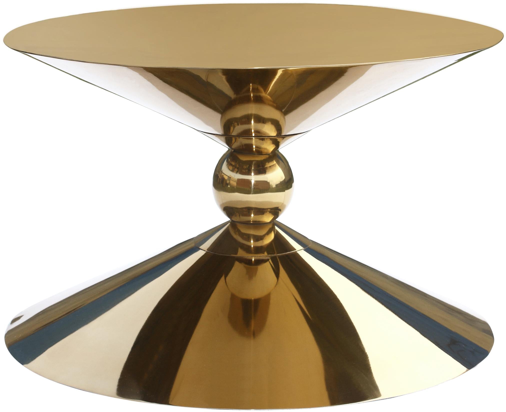 Malia Gold Coffee Table - Luxury Home Furniture (MI)
