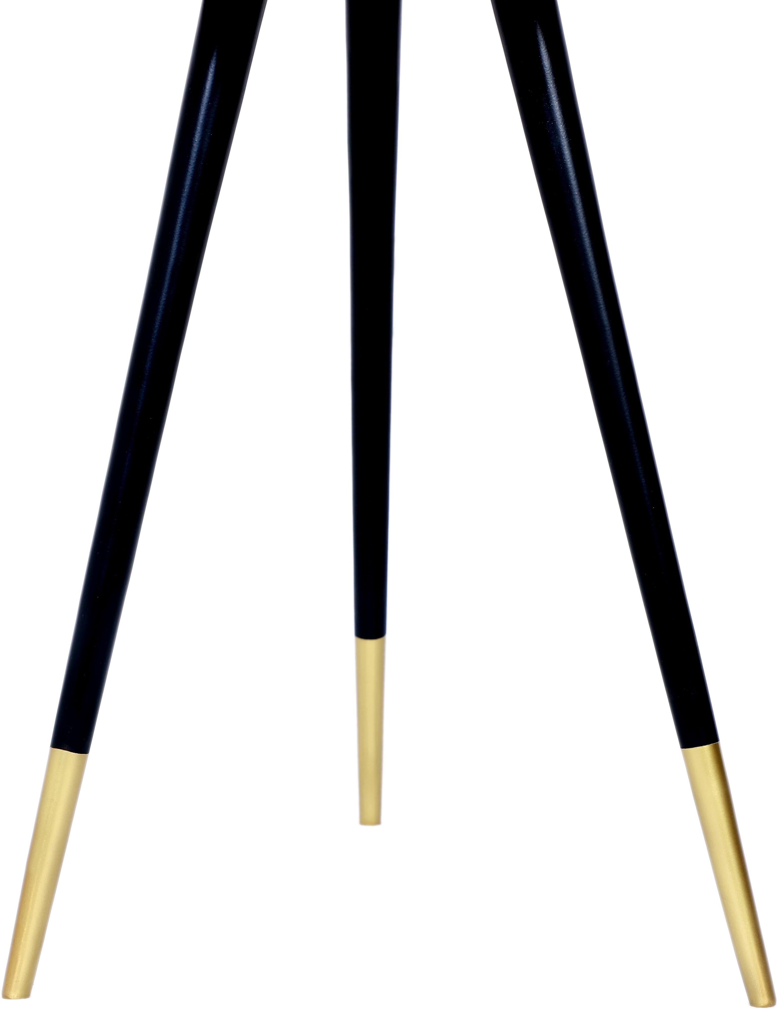 Reflection Gold / Black End Table - Luxury Home Furniture (MI)