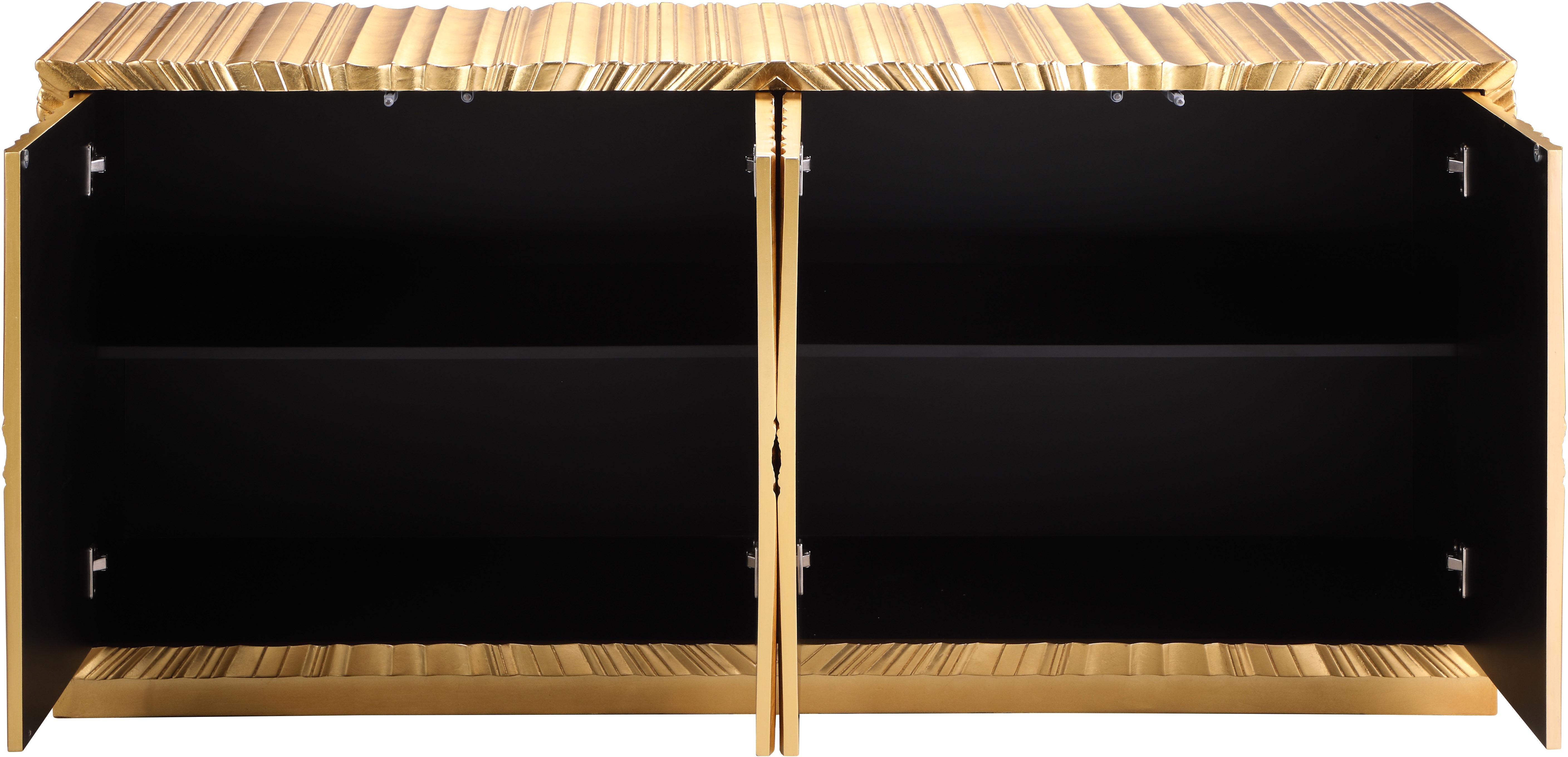 Golda Gold Leaf Sideboard/Buffet - Luxury Home Furniture (MI)