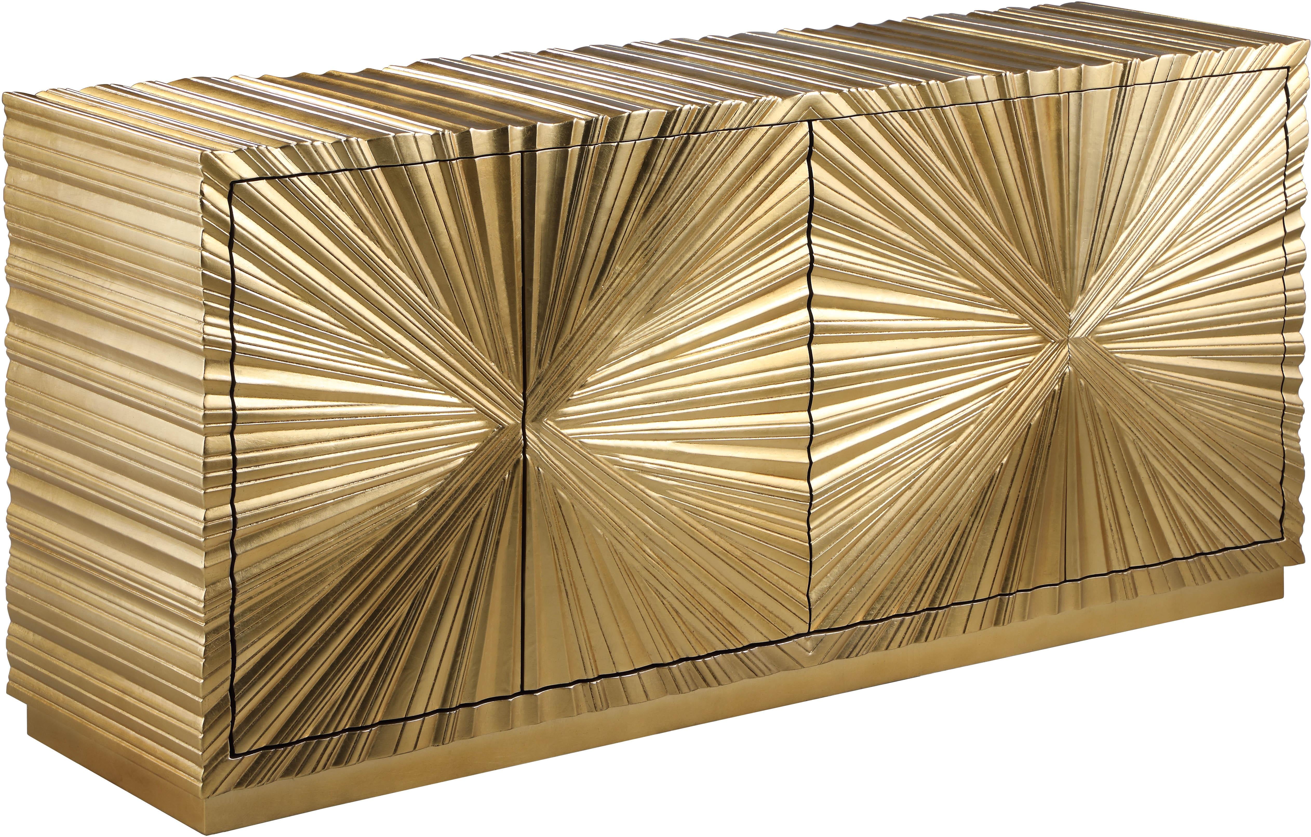 Golda Gold Leaf Sideboard/Buffet - Luxury Home Furniture (MI)