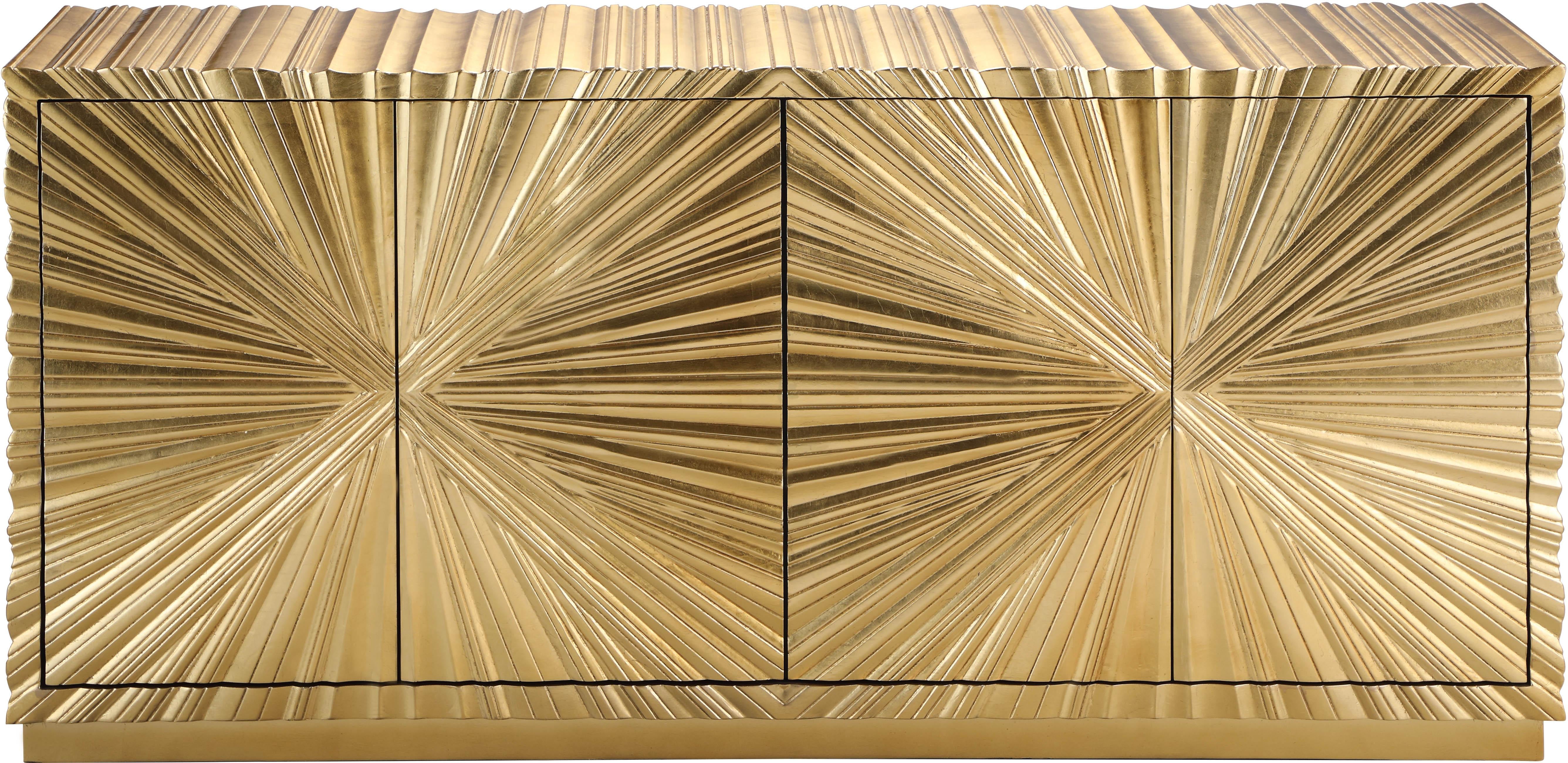 Golda Gold Leaf Sideboard/Buffet - Luxury Home Furniture (MI)