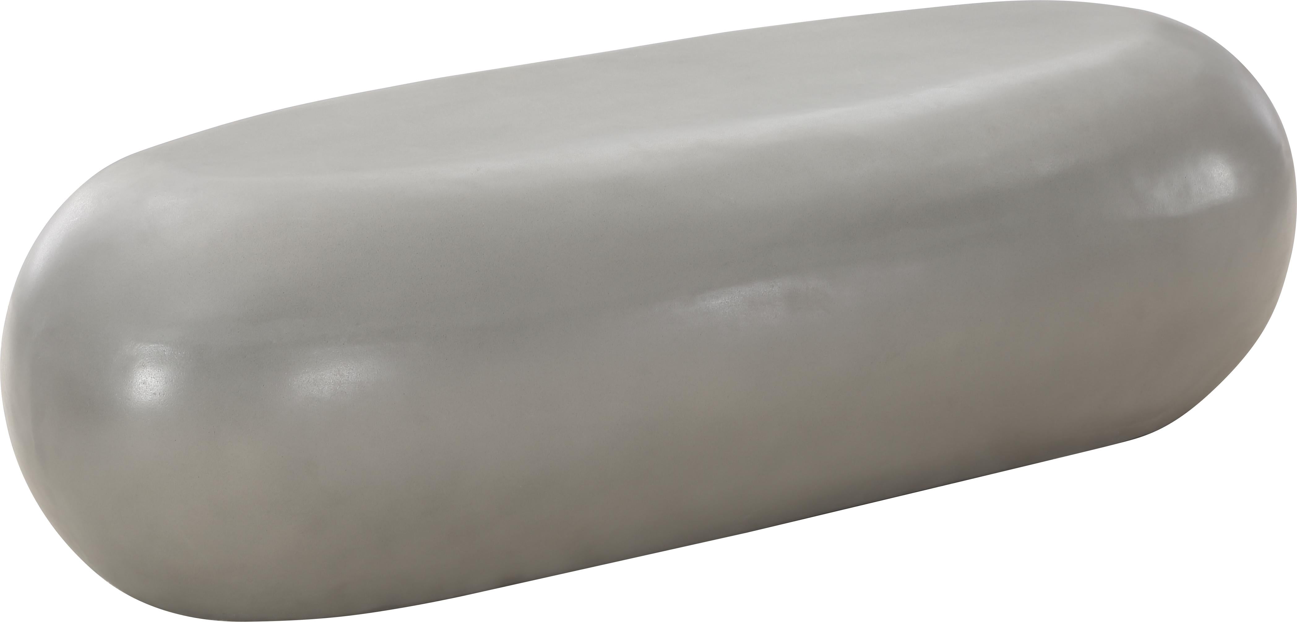 Rio Light Grey Concrete Cement Coffee Table - Luxury Home Furniture (MI)